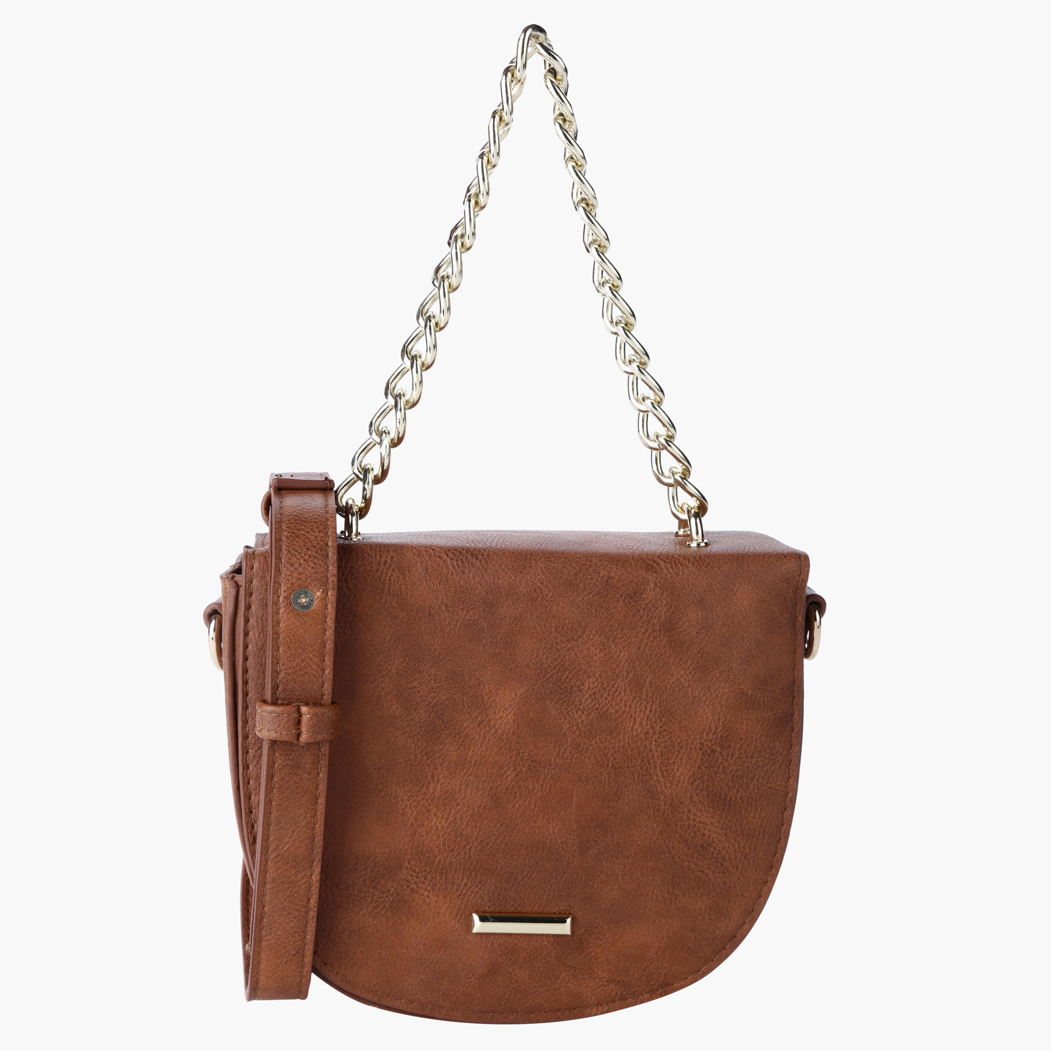 Textured Saddle Bag-women-bagsandwallets-handbags-image-6