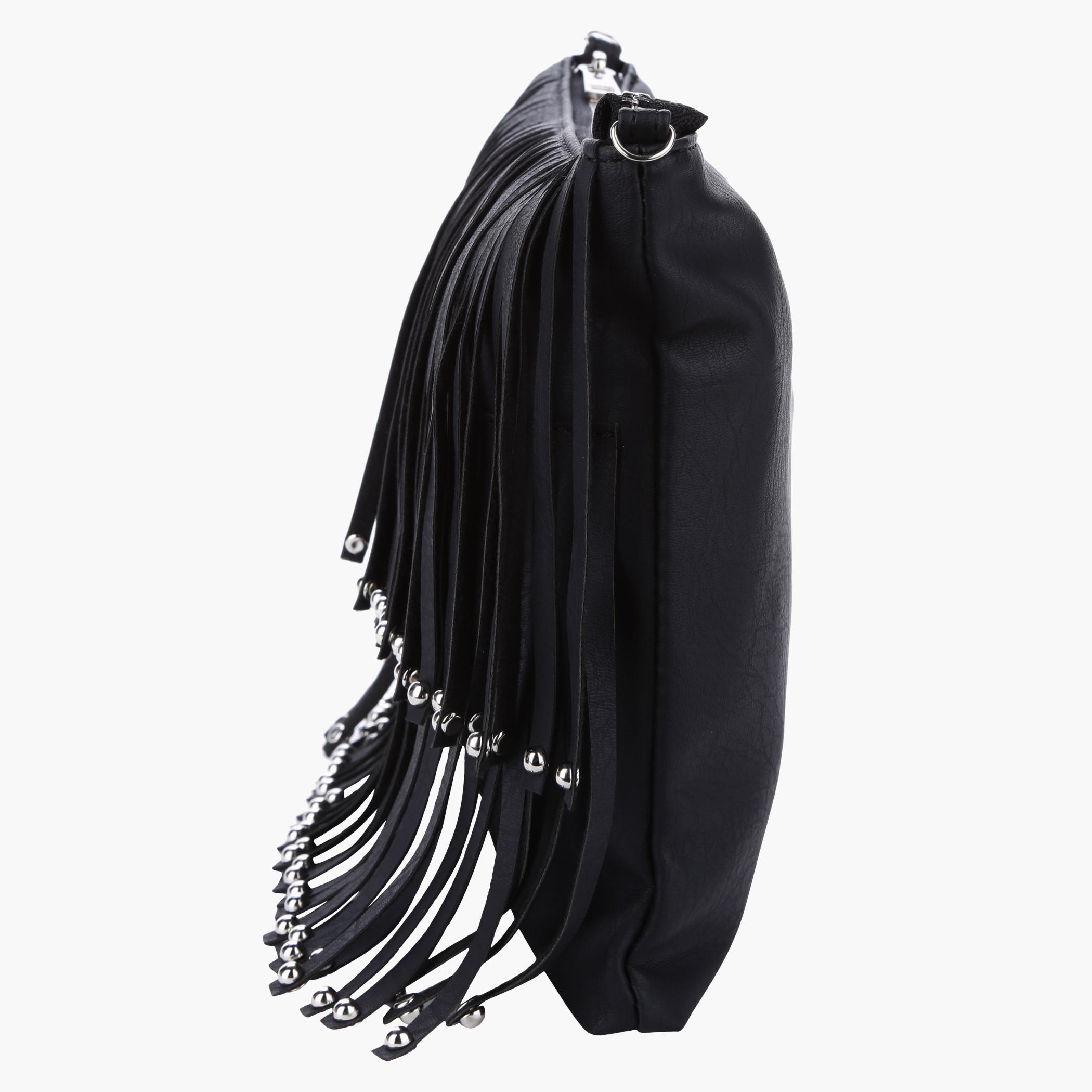 Fringed Crossbody bag with Zip Detail-women-bagsandwallets-handbags-image-3