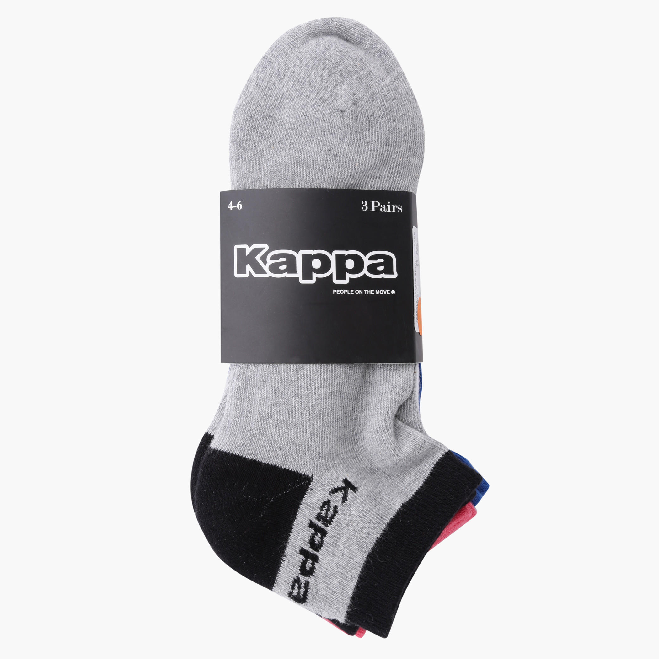 Kappa Printed Ankle Length Socks - Set of 3-women-socksandstockings-image-2