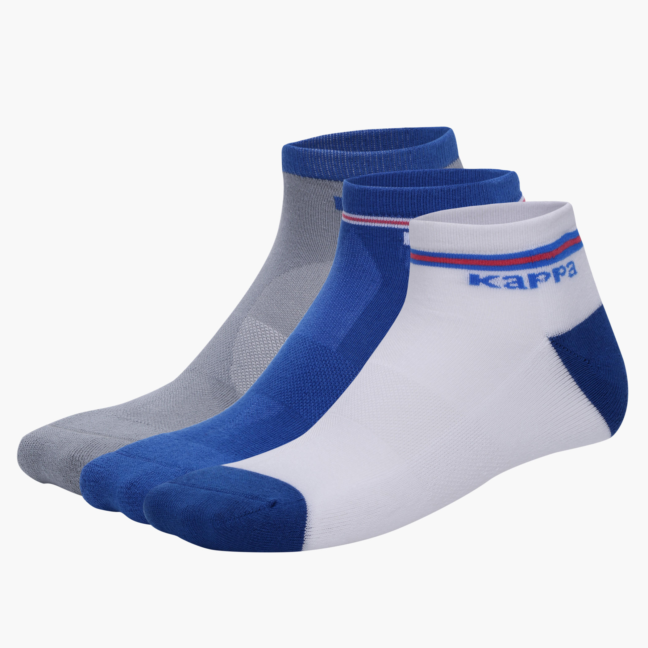 Kappa Printed Ankle Length Socks - Set of 3-women-socksandstockings-image-2