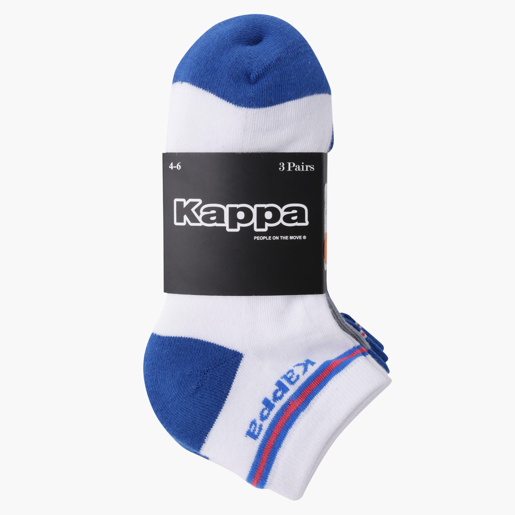 Kappa Printed Ankle Length Socks - Set of 3-women-socksandstockings-image-1
