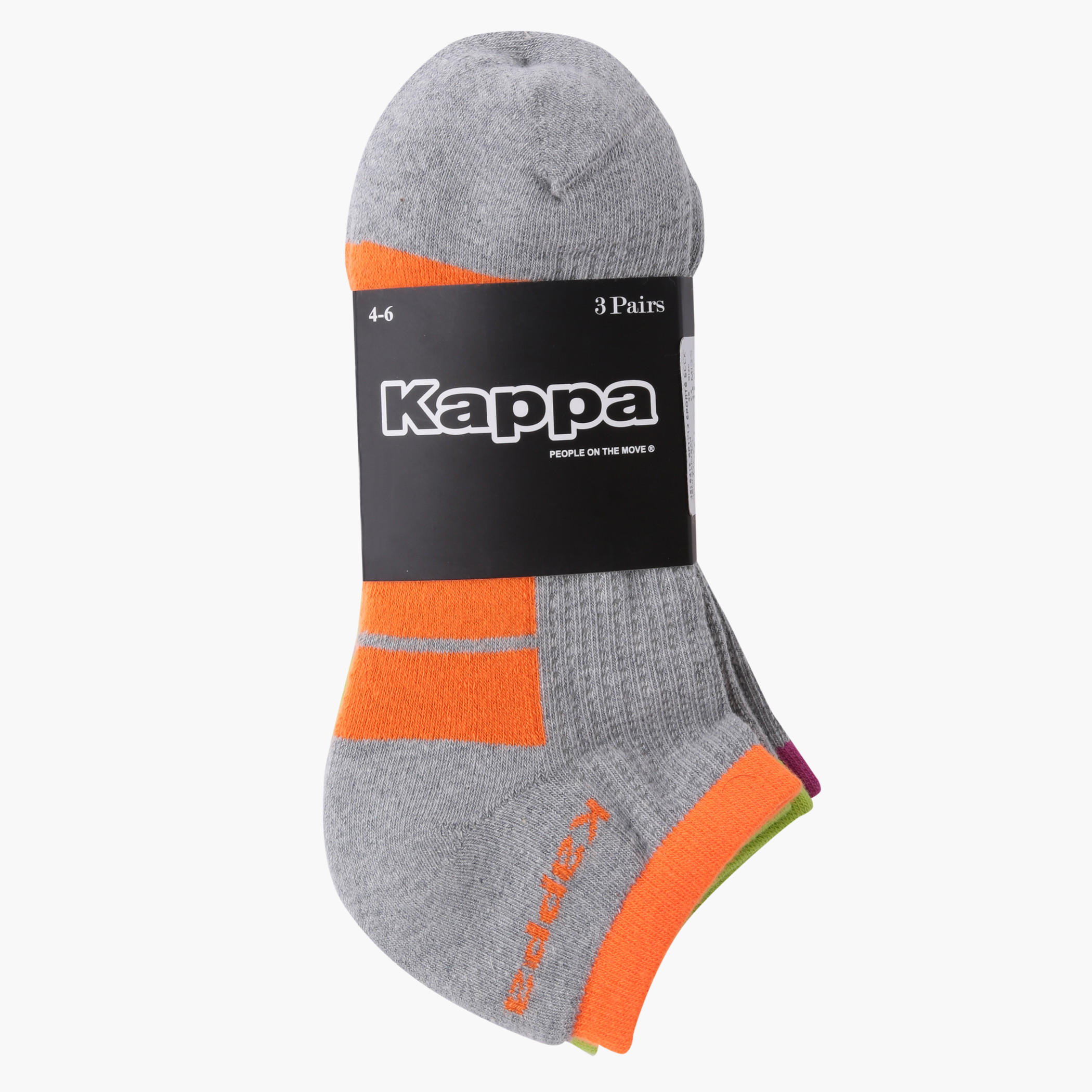 Kappa Printed Ankle Length Socks - Set of 3-women-socksandstockings-image-2