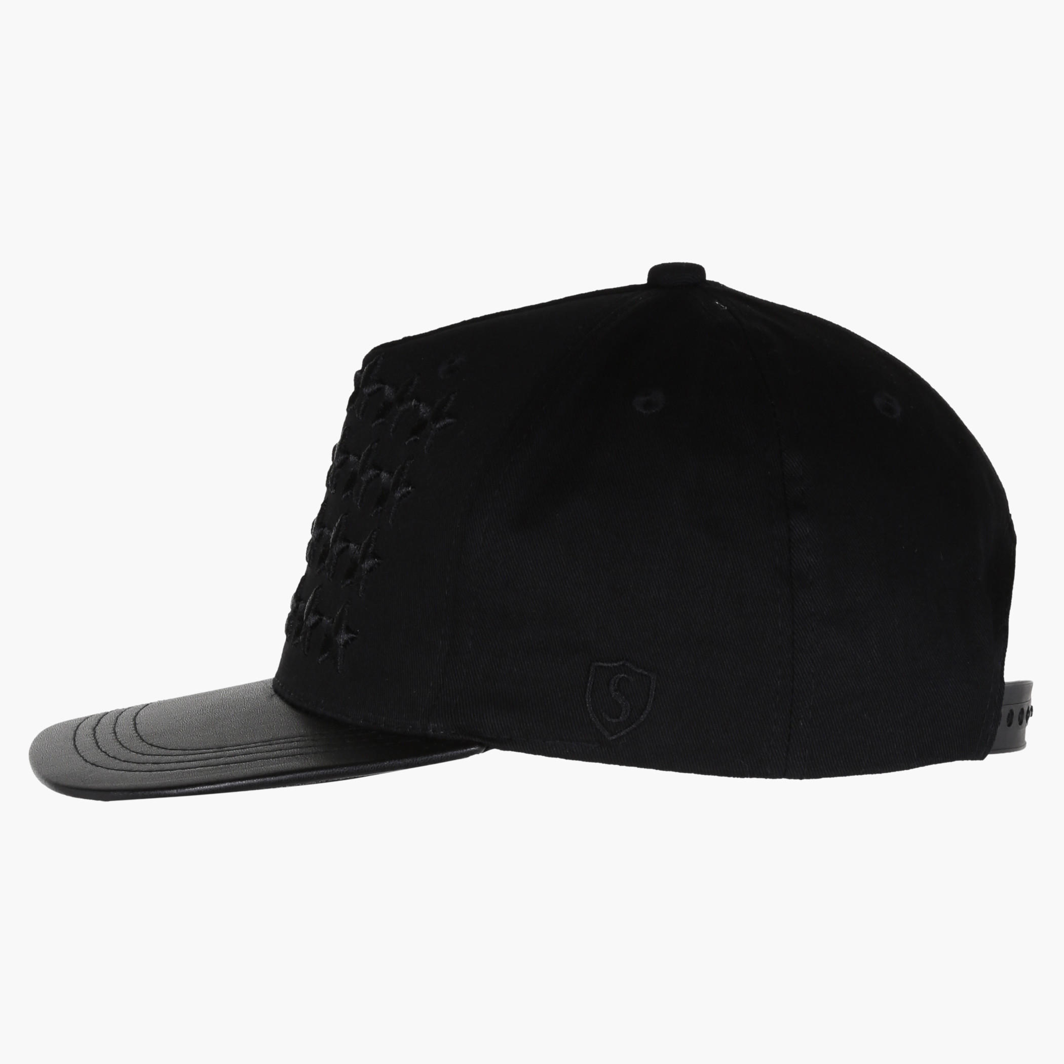 Appliqued Cap with Snap Closure-men-caps-image-1