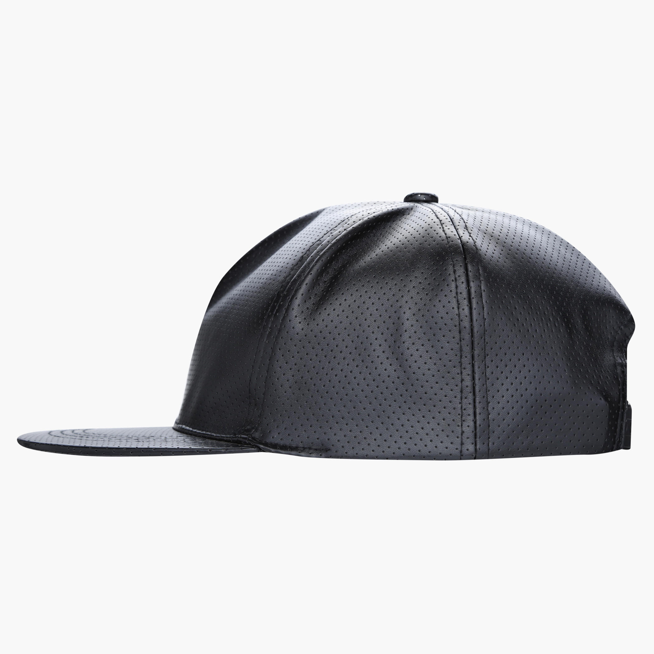 Textured Cap with Snap Closure-men-caps-image-1