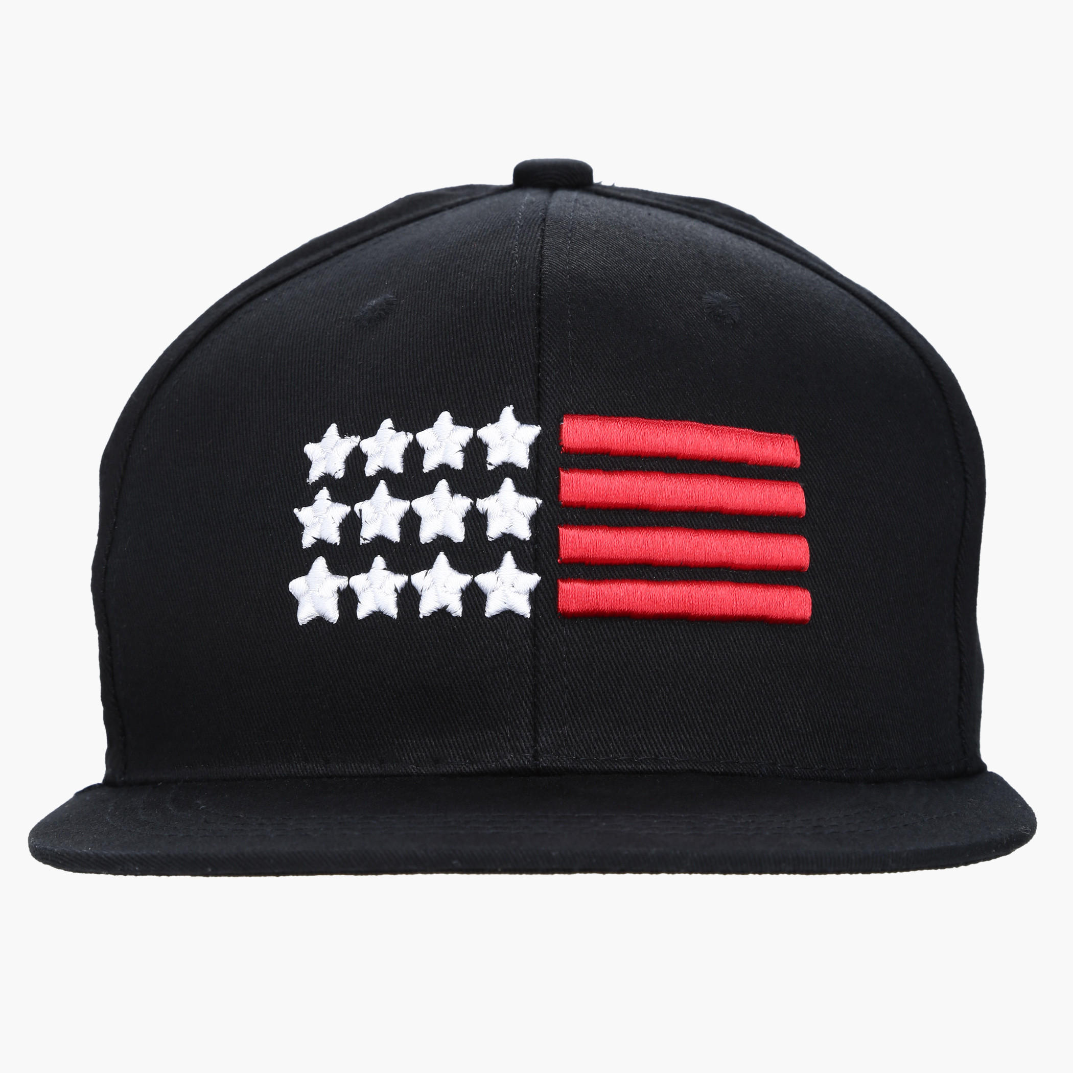 Embroidered Cap with Snap Closure-men-caps-image-3