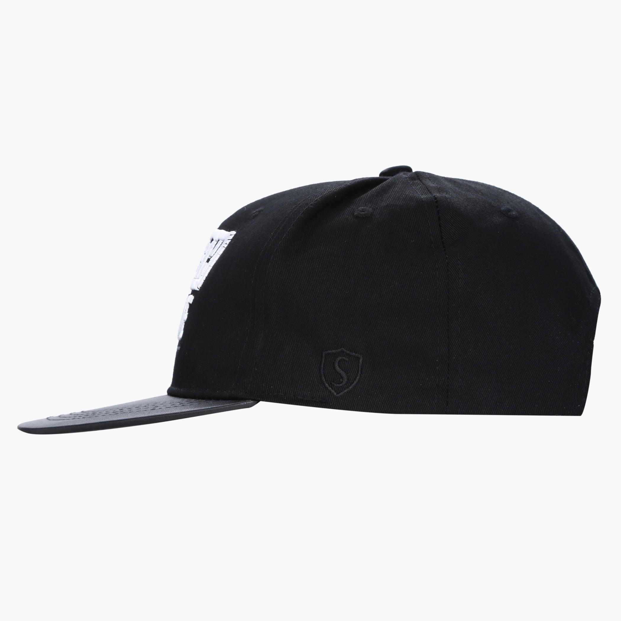 Embroidered Cap with Snap Closure-men-caps-image-1