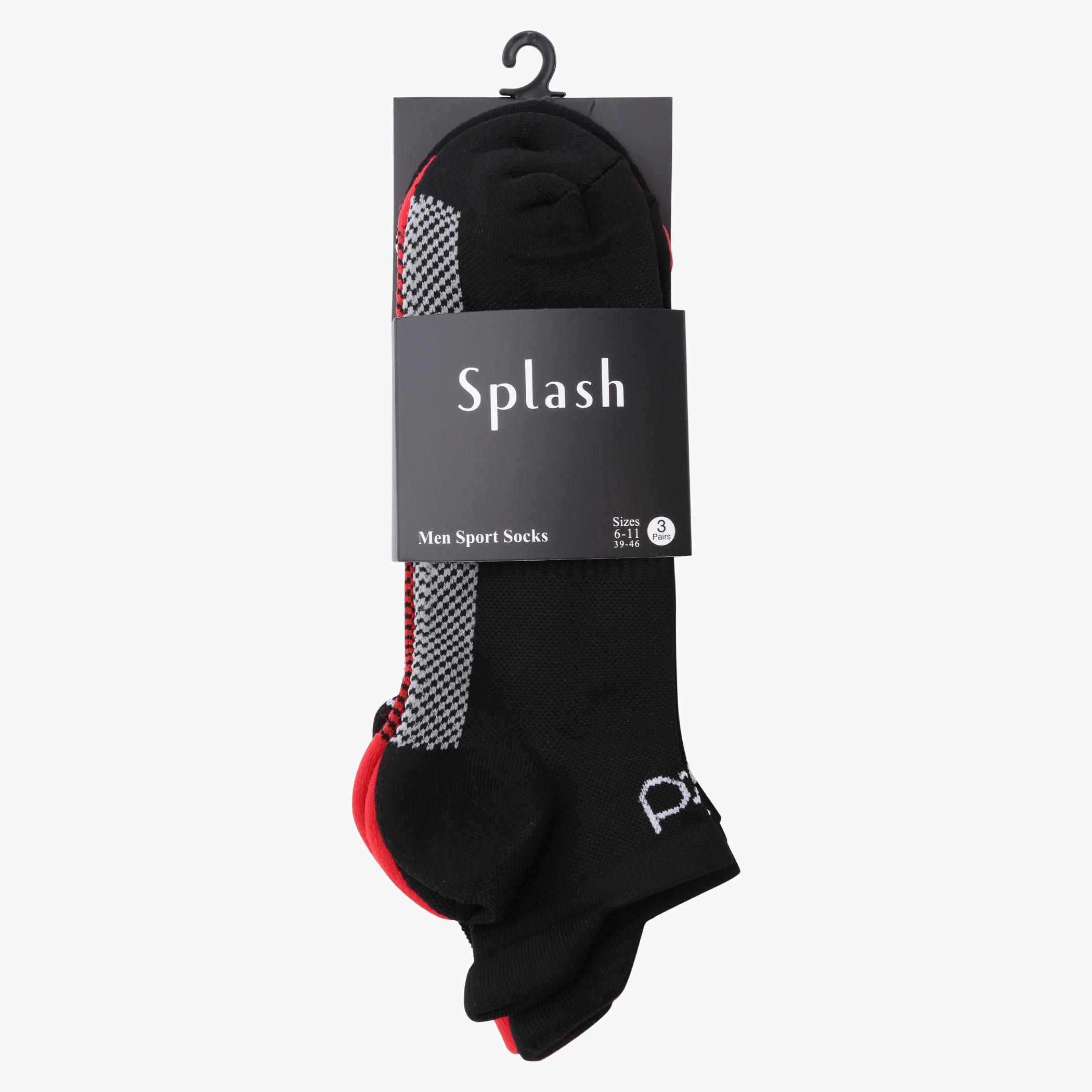 Printed Ankle Length Socks - Set of 3-men-socks-image-2