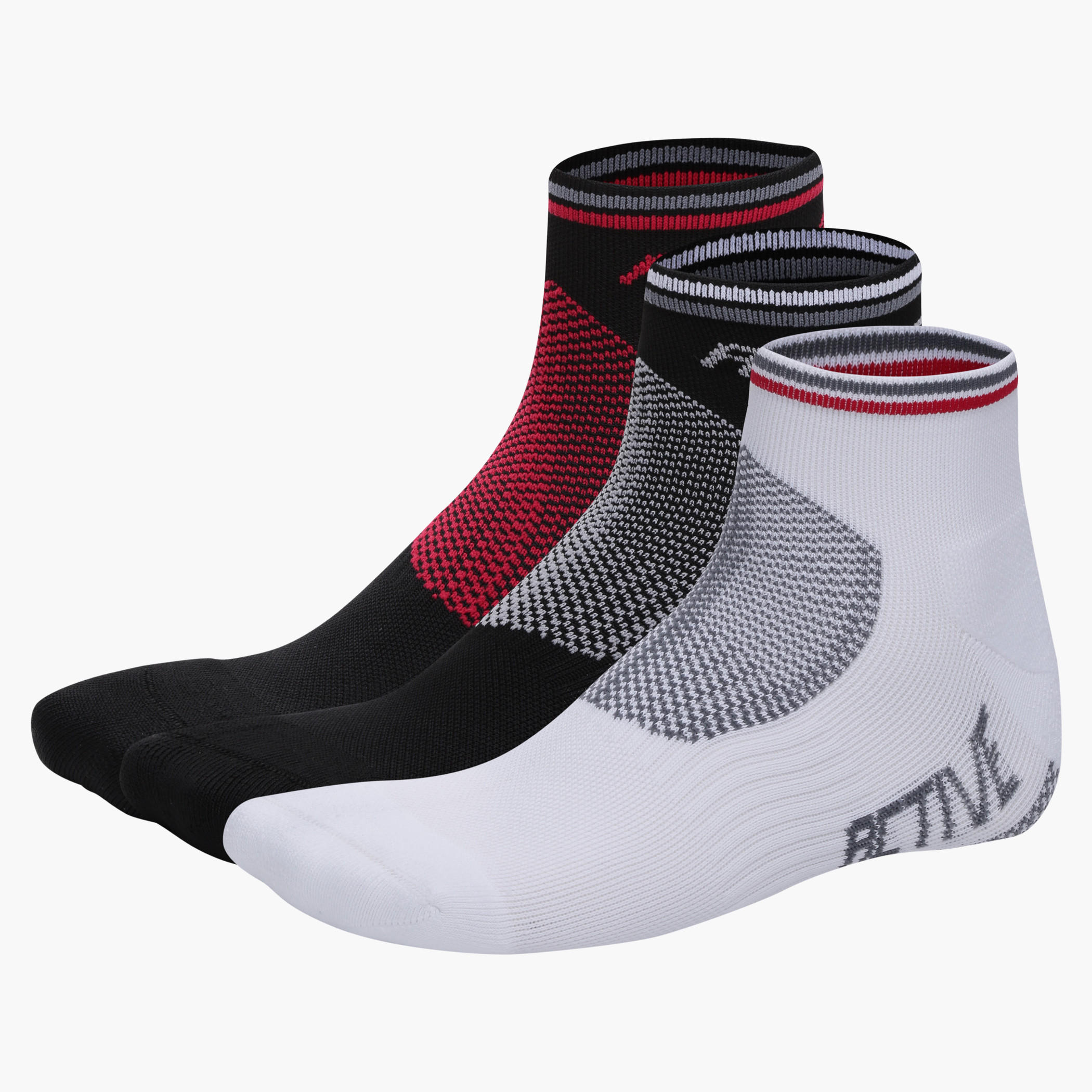 Printed Ankle Length Socks - Set of 3-men-socks-image-2