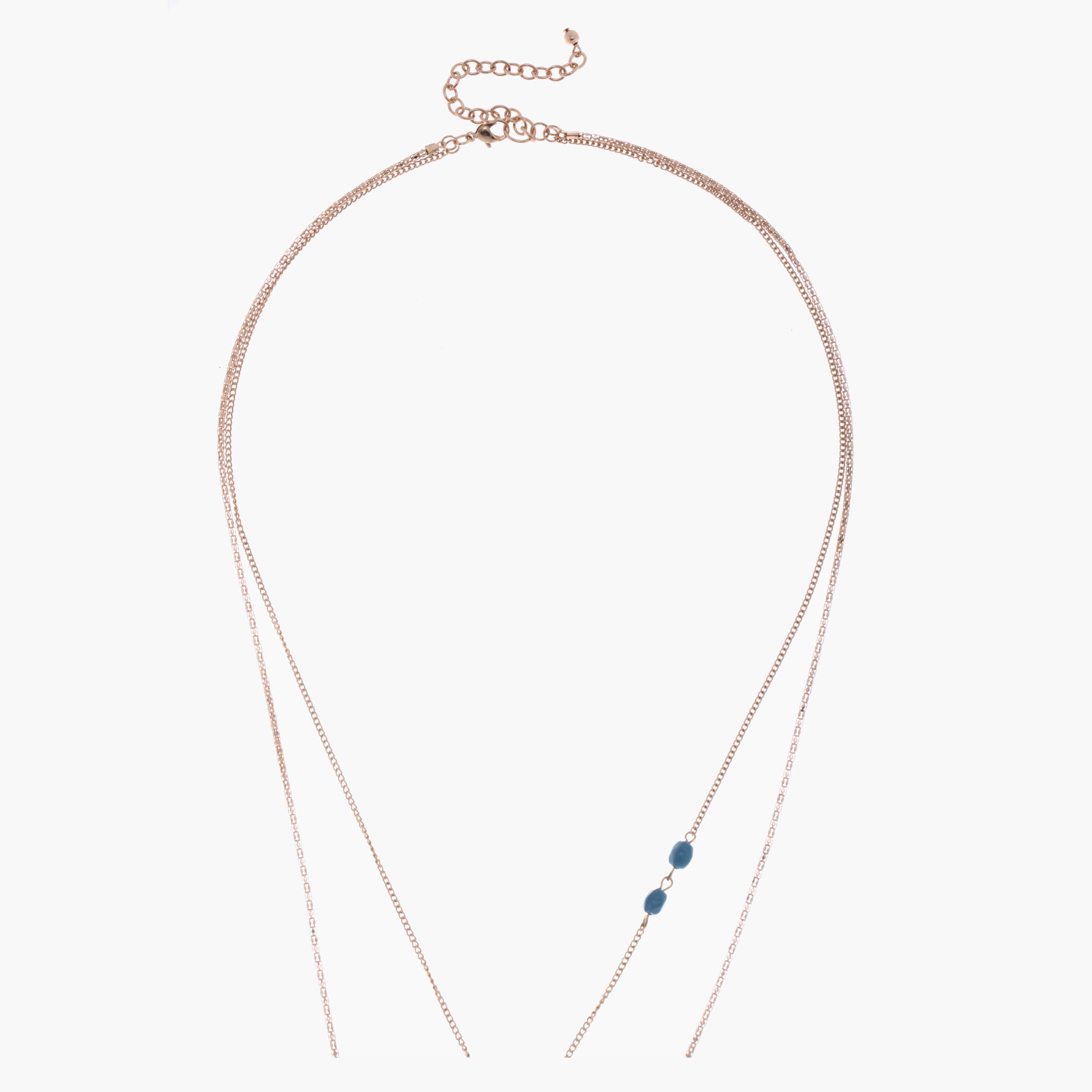 Multi Chain Necklace with Lobster Clap Fastening-women-watchesandjewellery-jewellery-necklacesandpendants-image-2