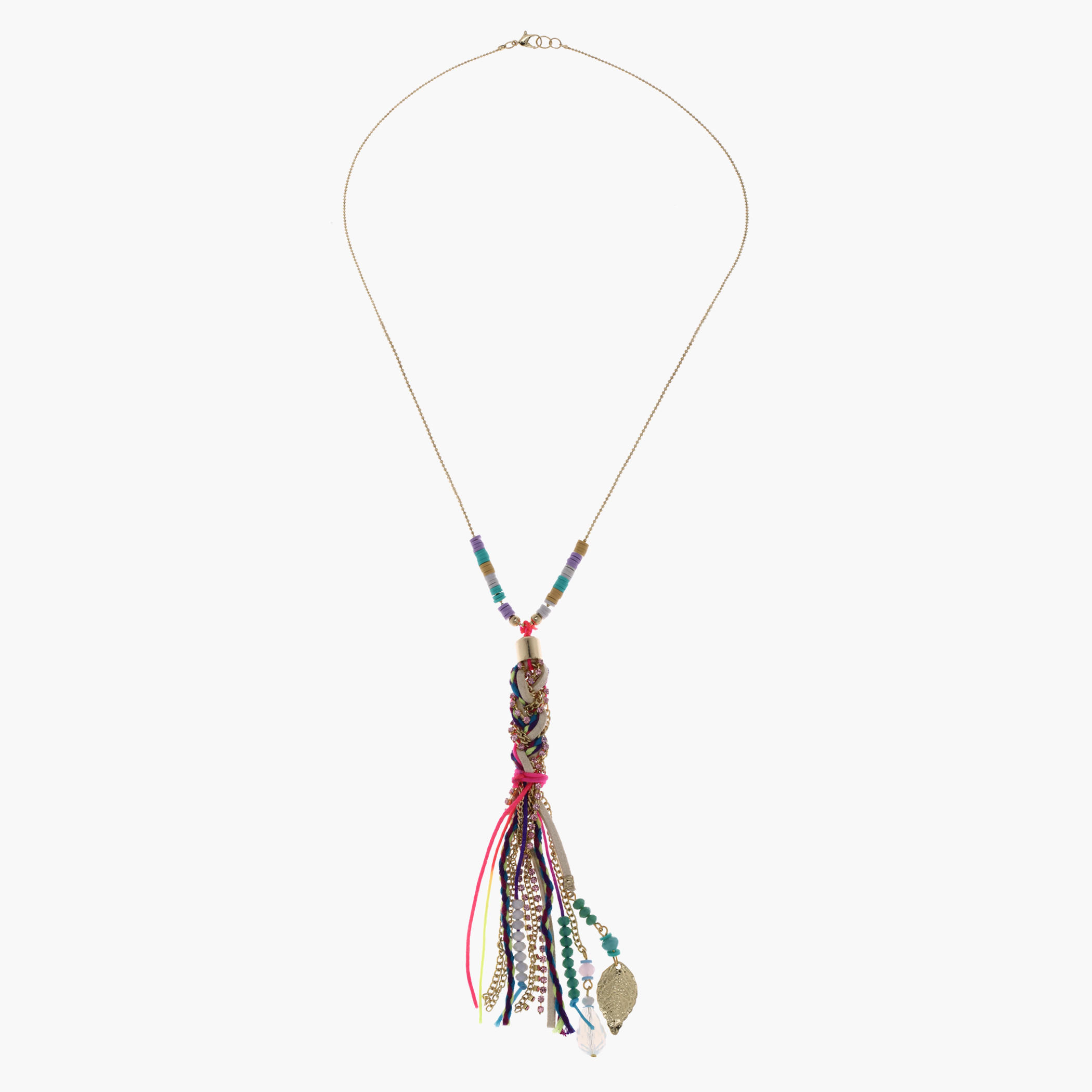 Dangling Pendant Necklace with Lobster Clap Fastening-women-watchesandjewellery-jewellery-necklacesandpendants-image-1
