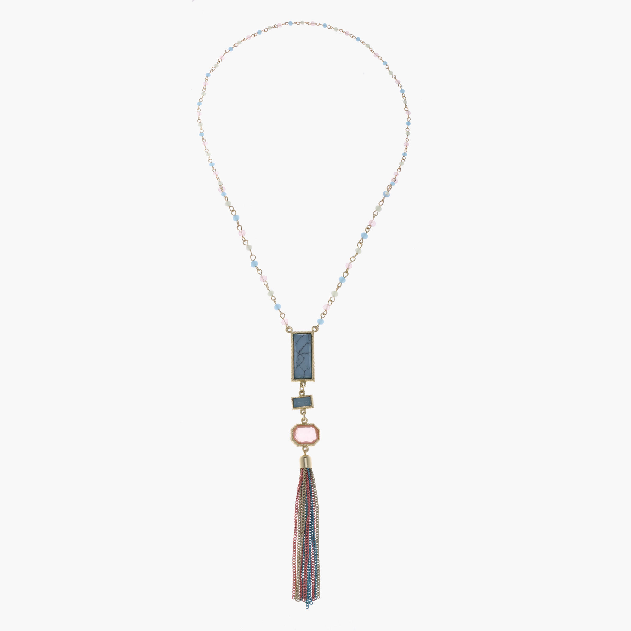 Beaded Pendant Necklace with Lobster Clap Fastening-women-watchesandjewellery-jewellery-necklacesandpendants-image-3