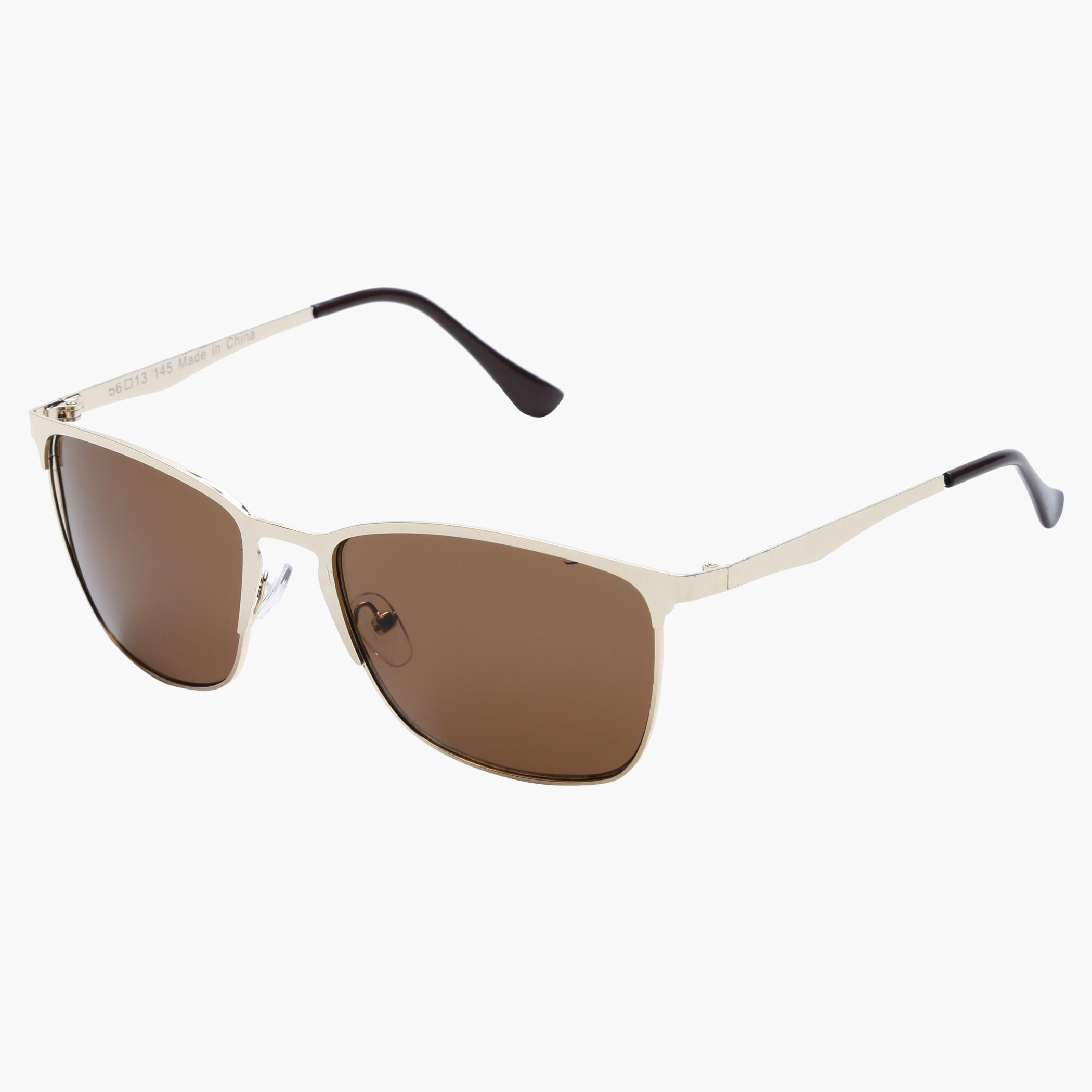 Metallic Frame Sunglasses-men-sunglasses-image-1