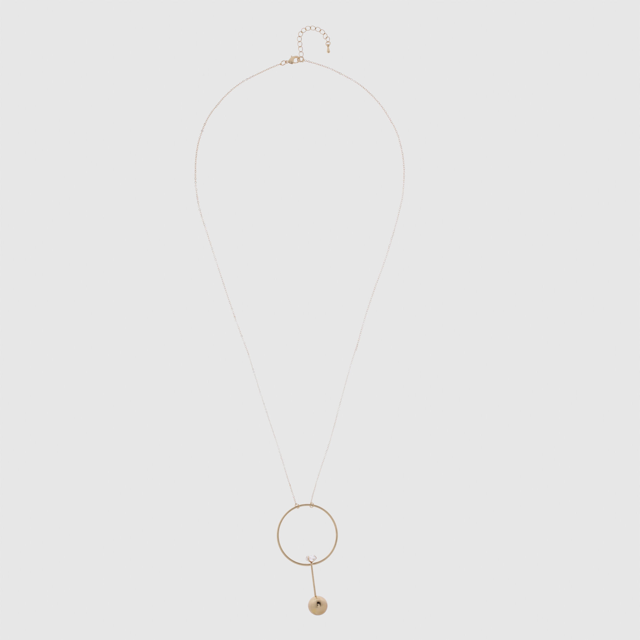 Studded Long Necklace with Lobster Clasp Closure-women-watchesandjewellery-jewellery-necklacesandpendants-image-1