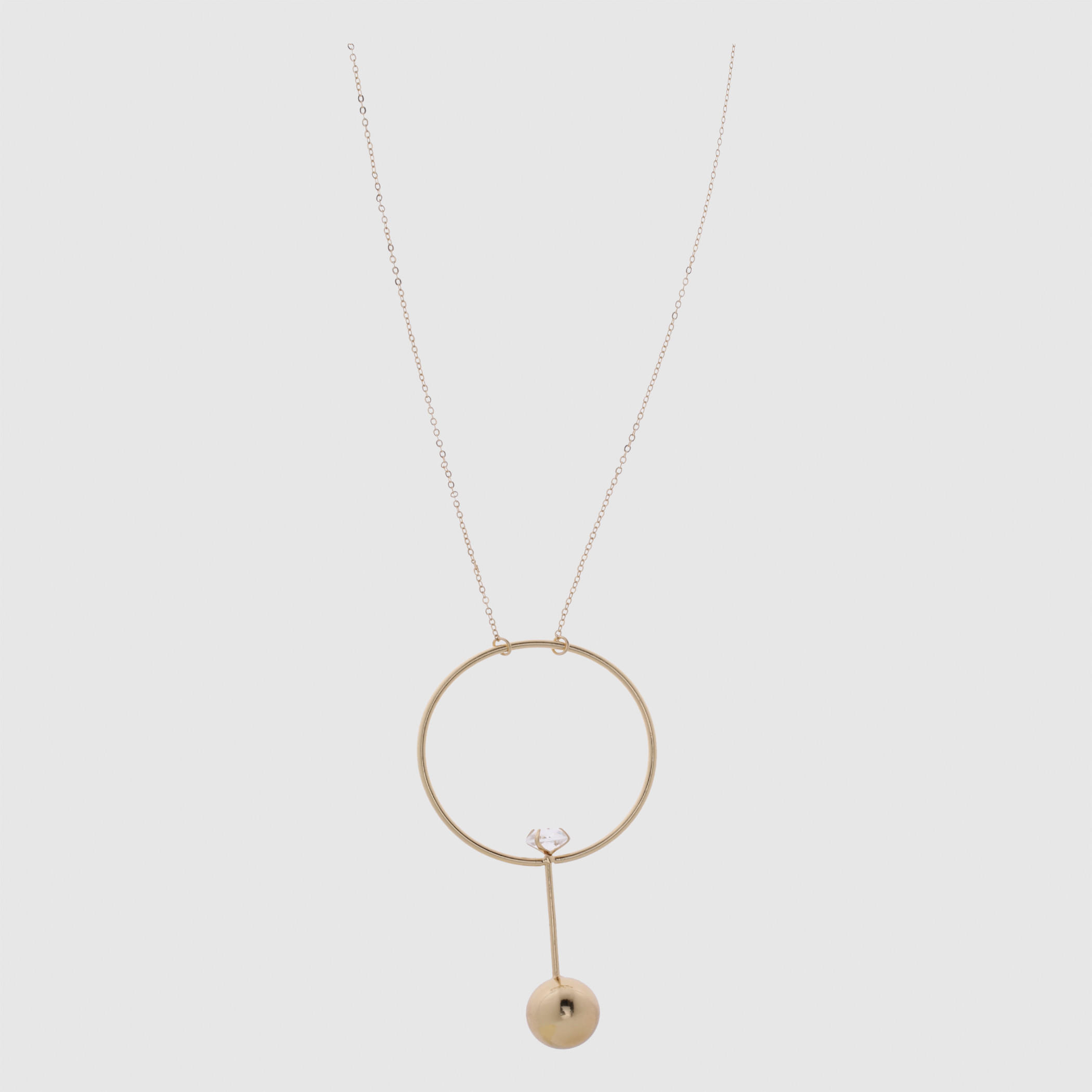 Studded Long Necklace with Lobster Clasp Closure-women-watchesandjewellery-jewellery-necklacesandpendants-image-2