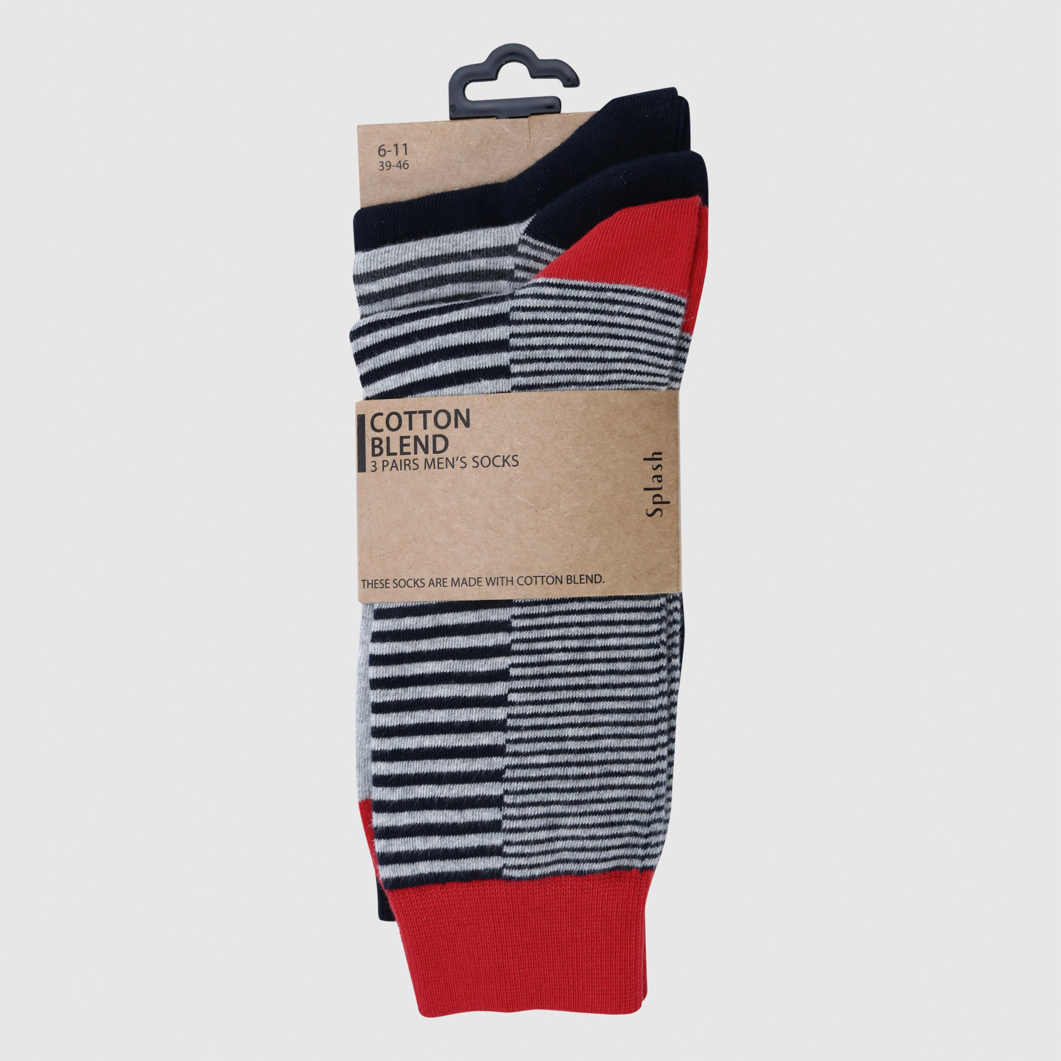 Crew Length Socks - Set of 3-men-socks-image-2