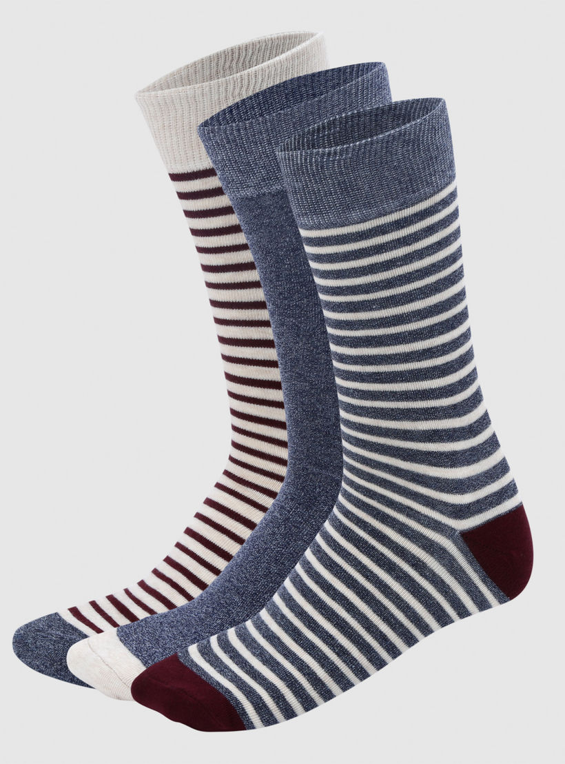 Crew Length Socks - Set of 3-men-socks-image-2