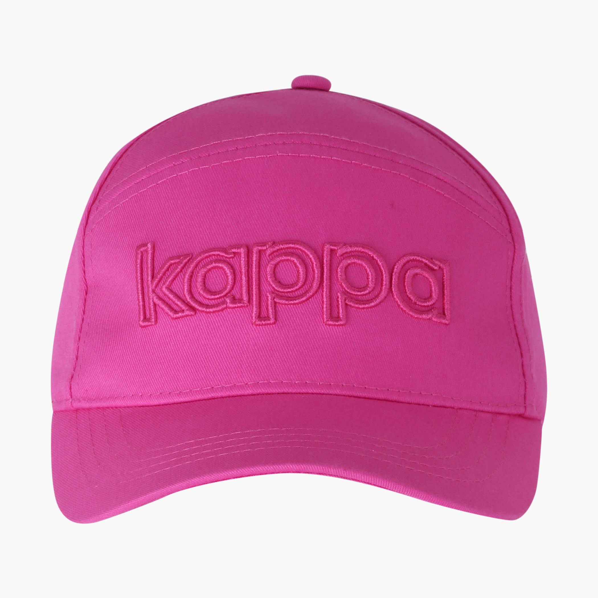 Kappa Embroidered Cap with Buckle Closure-women-clothingaccessories-capsandhats-image-1