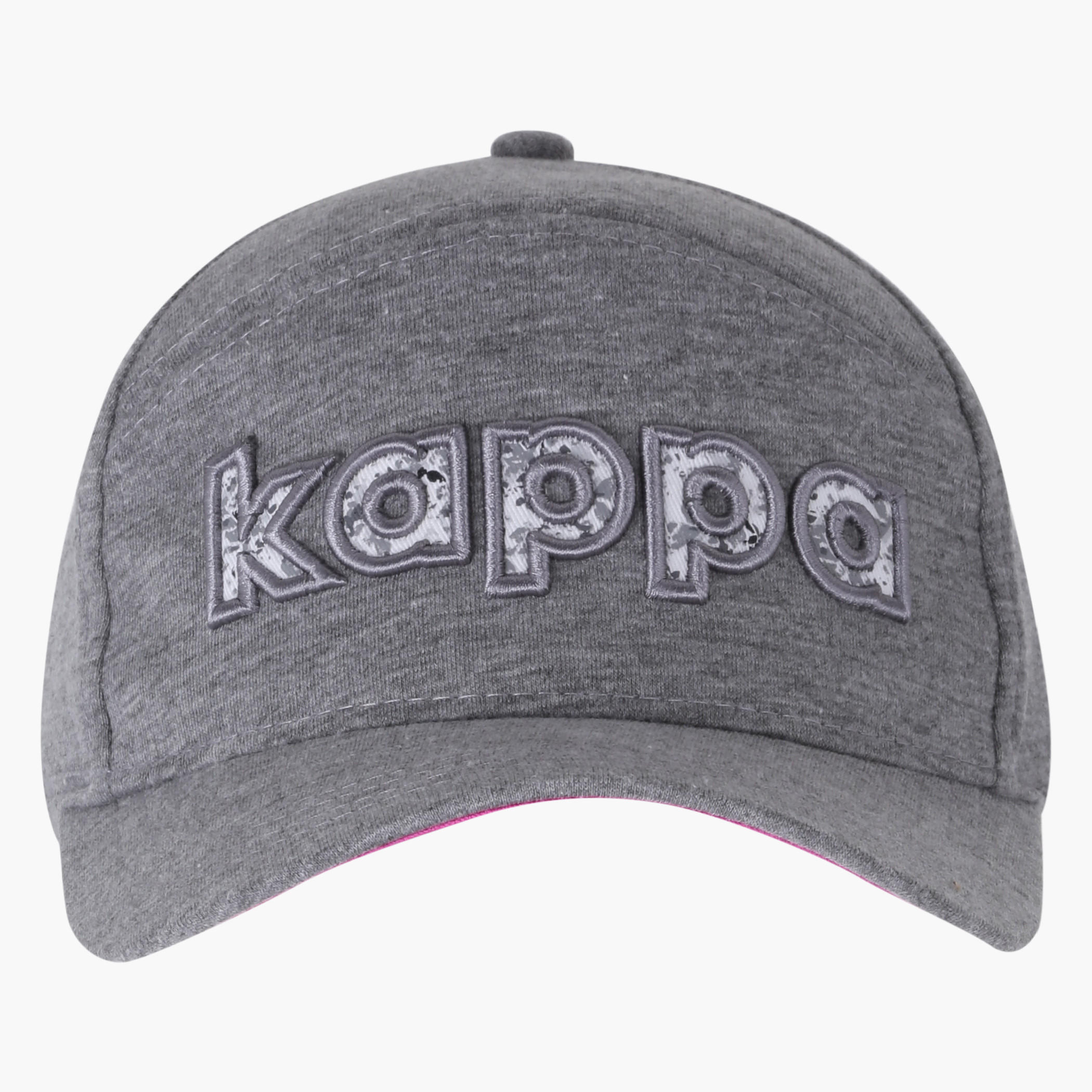 Kappa Embroidered Cap with Buckle Closure-women-clothingaccessories-capsandhats-image-3