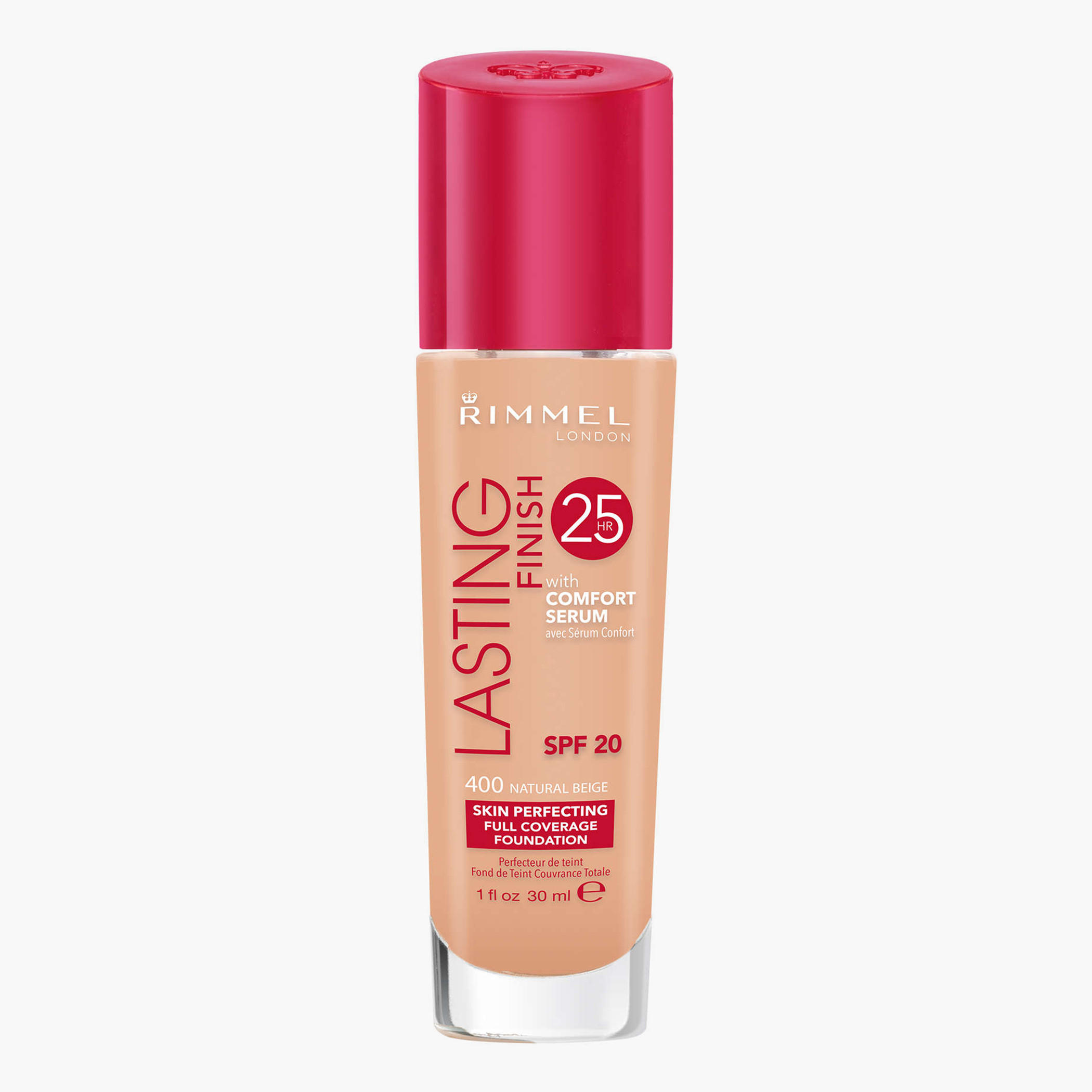 كريم أساس لاستينج فينيش مع كومفورت سيروم من ريميل لندن-beautyandpersonalcare-makeup-face-foundations-image-2