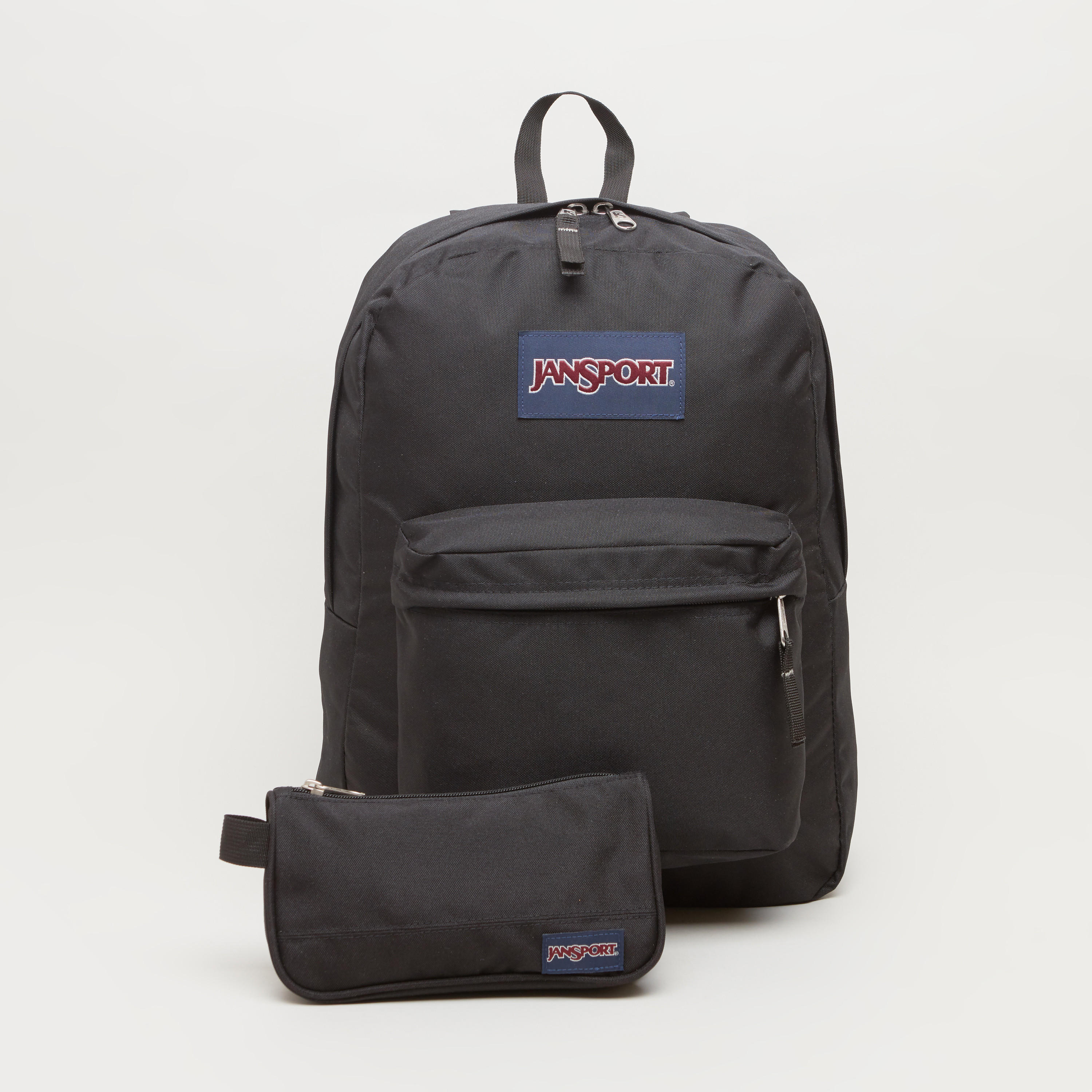 Jansport Superbreak Solid Backpack with Zip Closure - 42x30x16 cms-school-bagsandbackpacks-backpacks-image-7