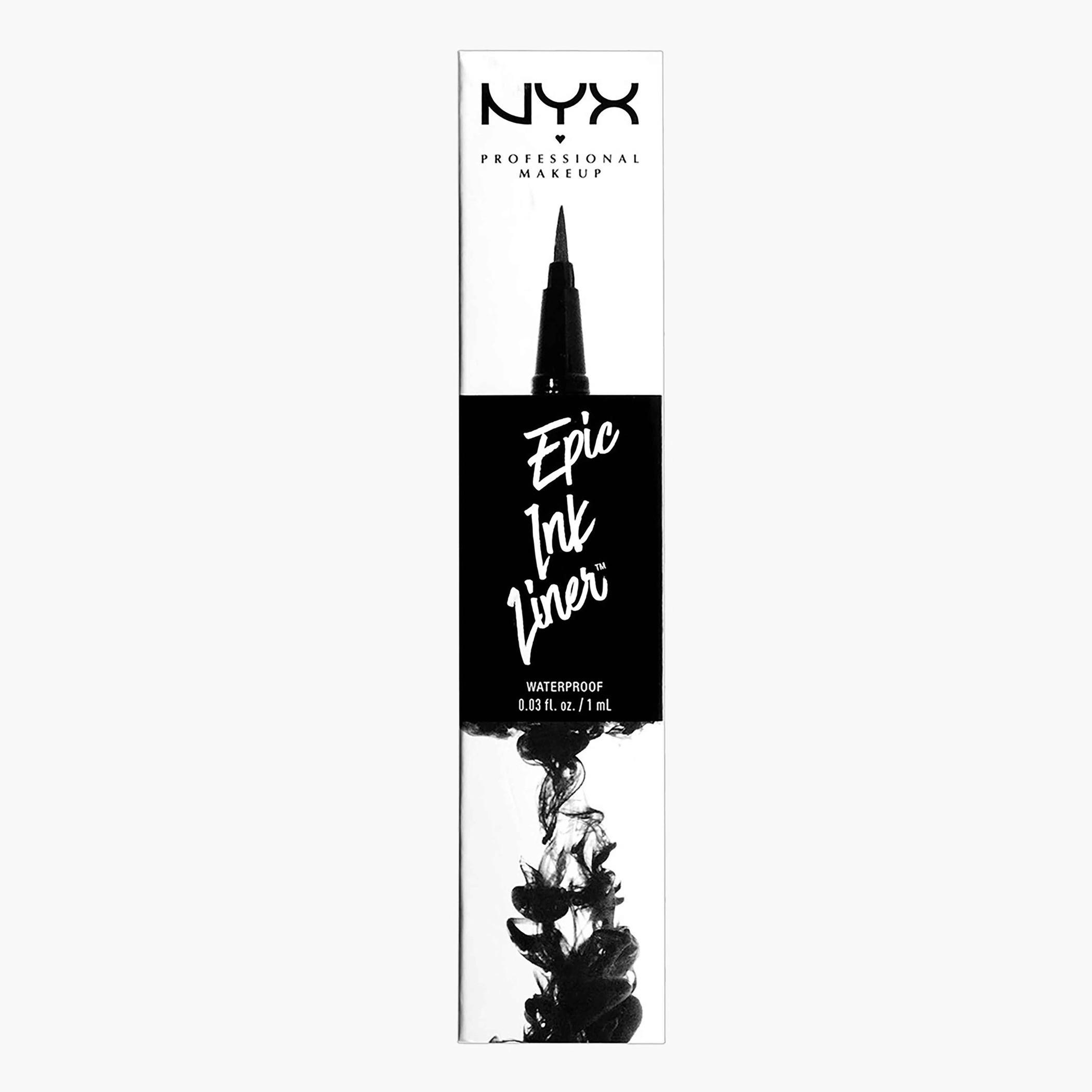 قلم تحديد العيون إيبيك إنك من إن واي إكس بروفيشنال ميكب - أسود - 1 مل-beautyandpersonalcare-makeup-eyes-eyeliners-image-5