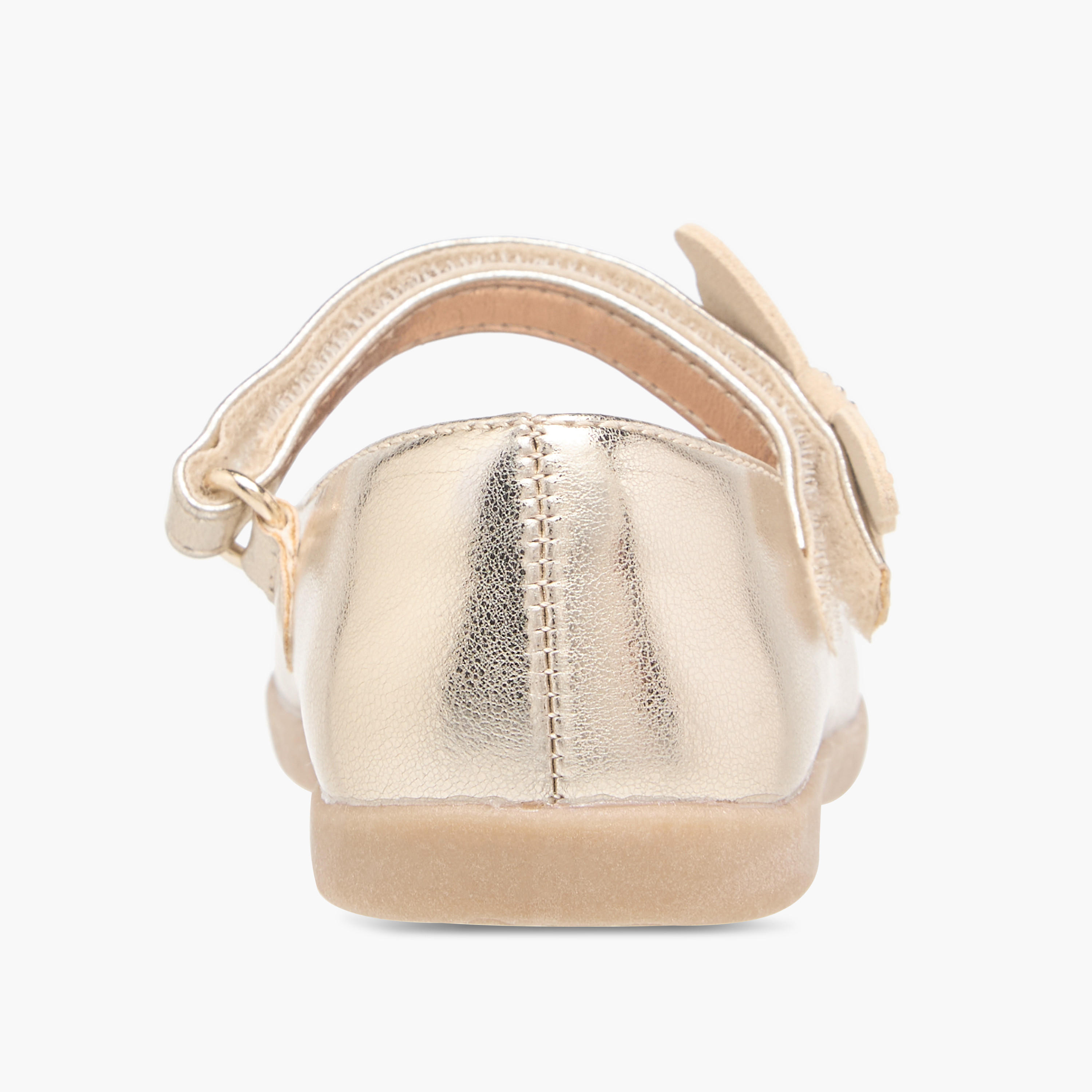 Barefeet Butterfly Accent Mary Jane Shoes with Hook and Loop Closure-girls-shoes-maryjanes-image-5