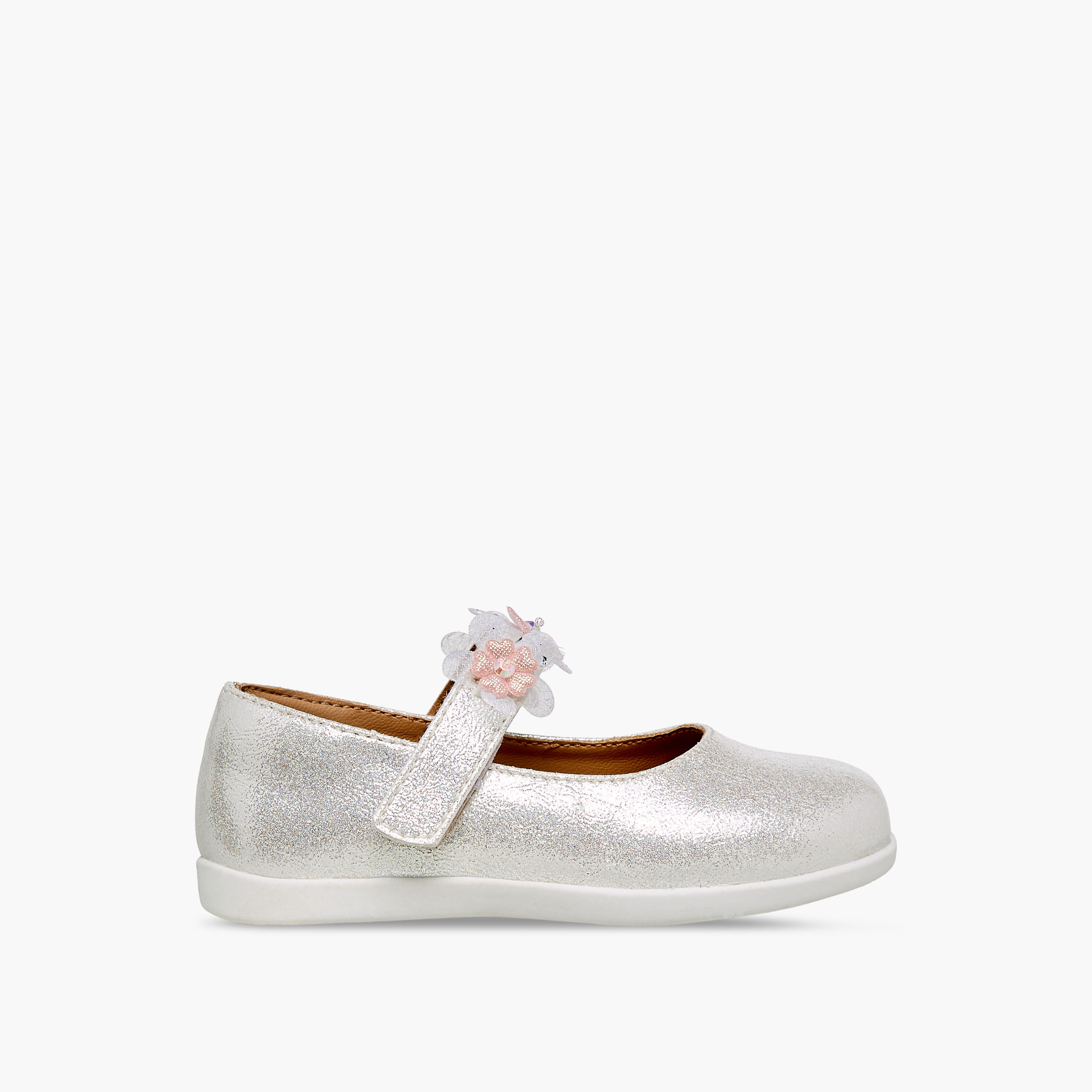 Barefeet Girls Hook and Loop Mary Jane Shoes-girls-shoes-maryjanes-image-3
