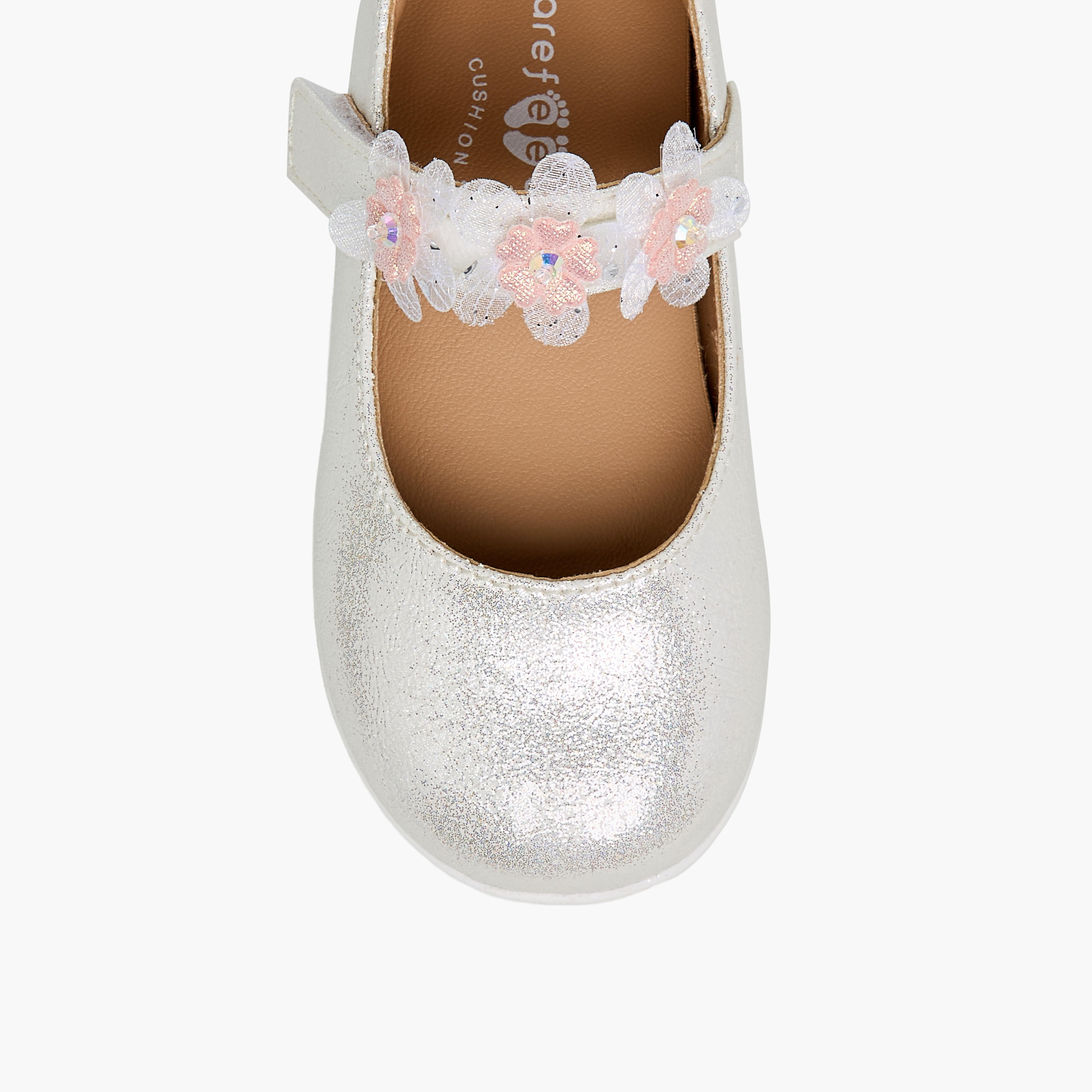Barefeet Girls Hook and Loop Mary Jane Shoes-girls-shoes-maryjanes-image-4