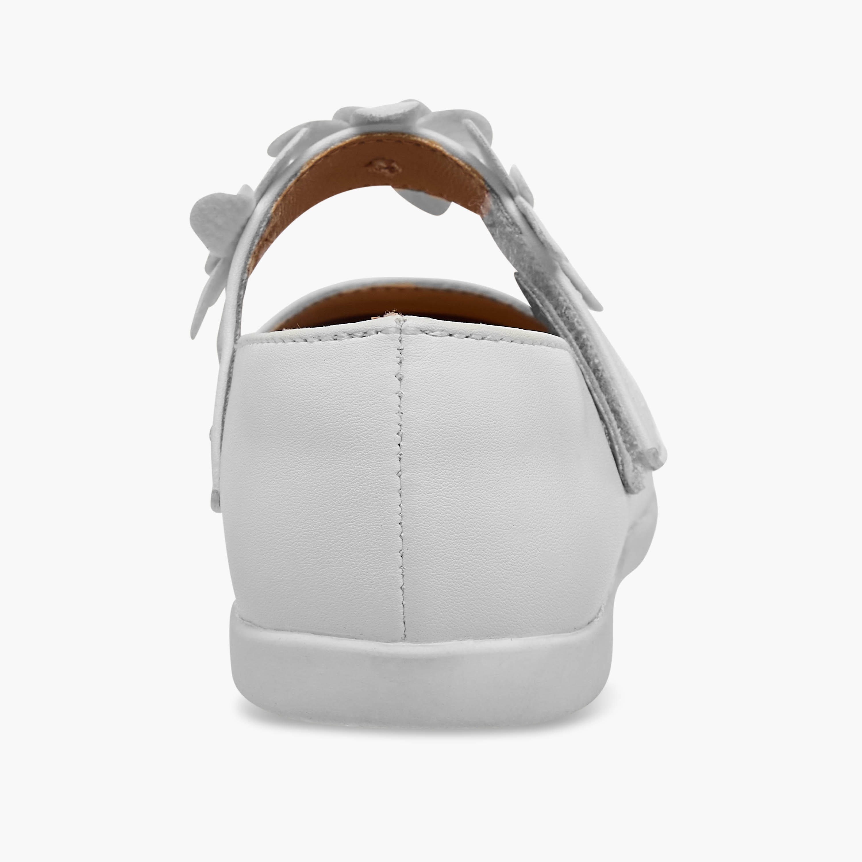 Barefeet Girls Floral Accent Mary Jane Shoes-girls-shoes-maryjanes-image-5