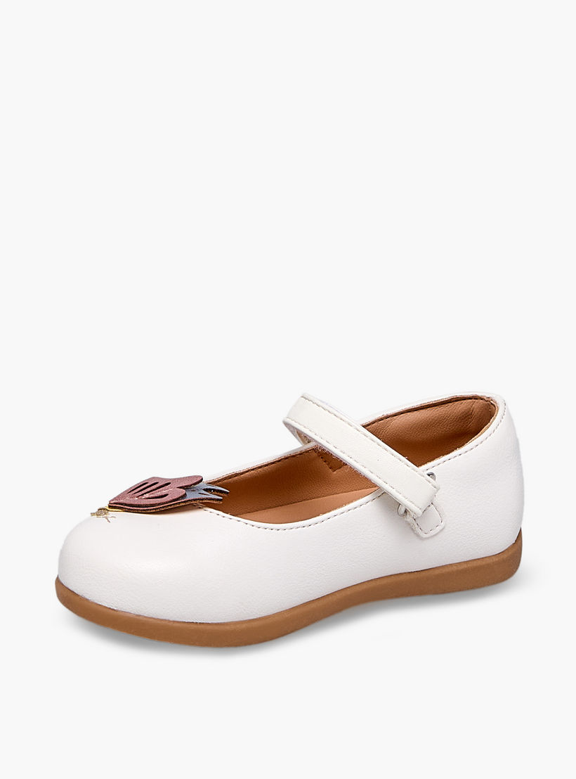 حذاء ماري جين مزين بفراشة للبنات من بيرفيت-girls-shoes-maryjanes-image-4