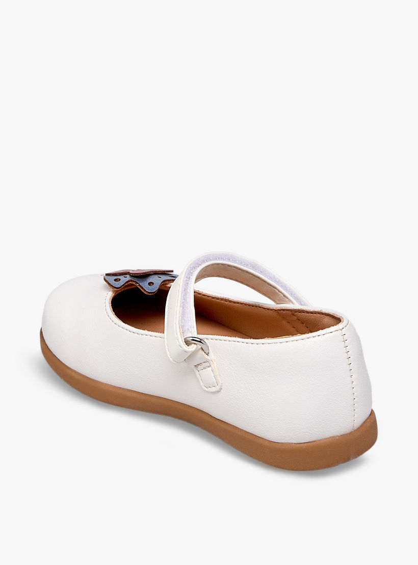 حذاء ماري جين مزين بفراشة للبنات من بيرفيت-girls-shoes-maryjanes-image-5