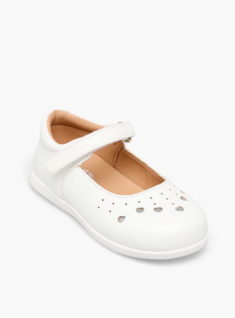 حذاء ماري جين بشريط لاصق للبنات من بيرفيت-girls-shoes-maryjanes-image-2