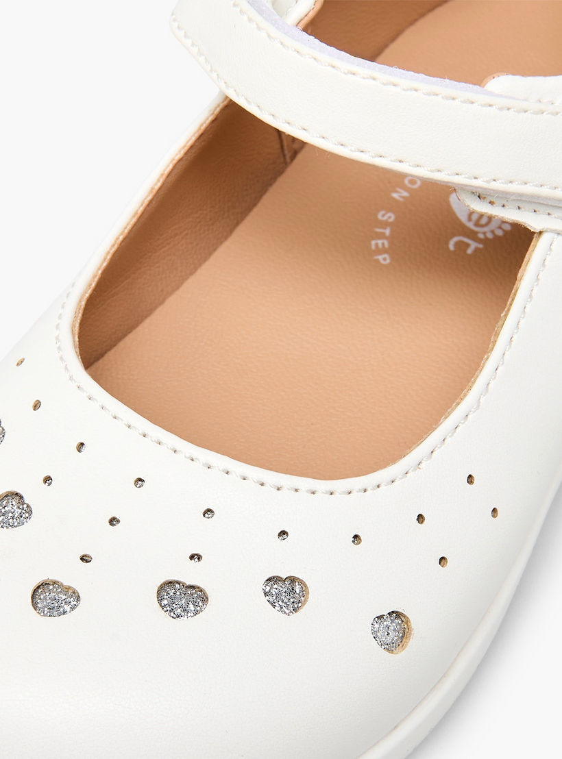 حذاء ماري جين بشريط لاصق للبنات من بيرفيت-girls-shoes-maryjanes-image-7