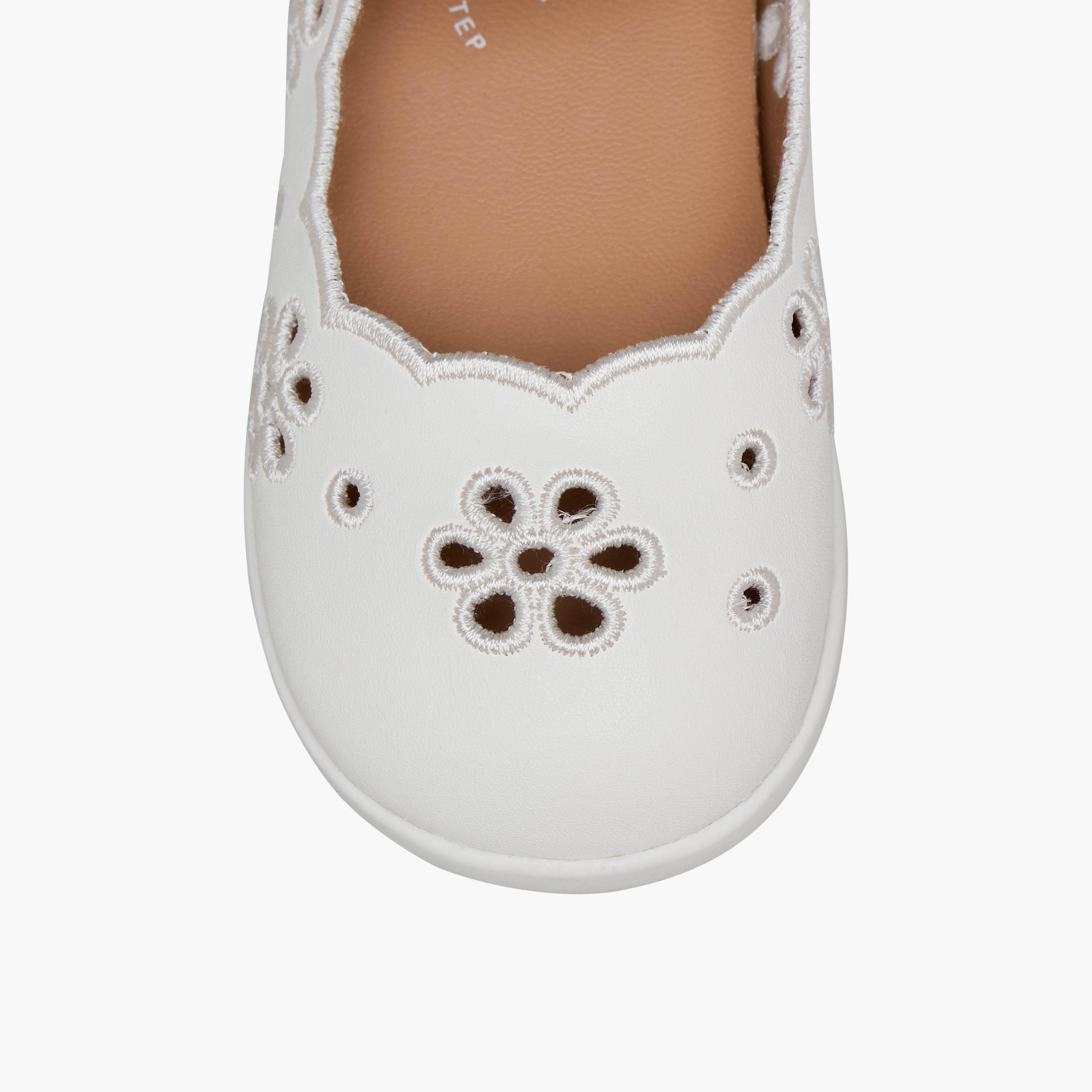 Barefeet Girls Floral Cutout Mary Jane Shoes-girls-shoes-maryjanes-image-4