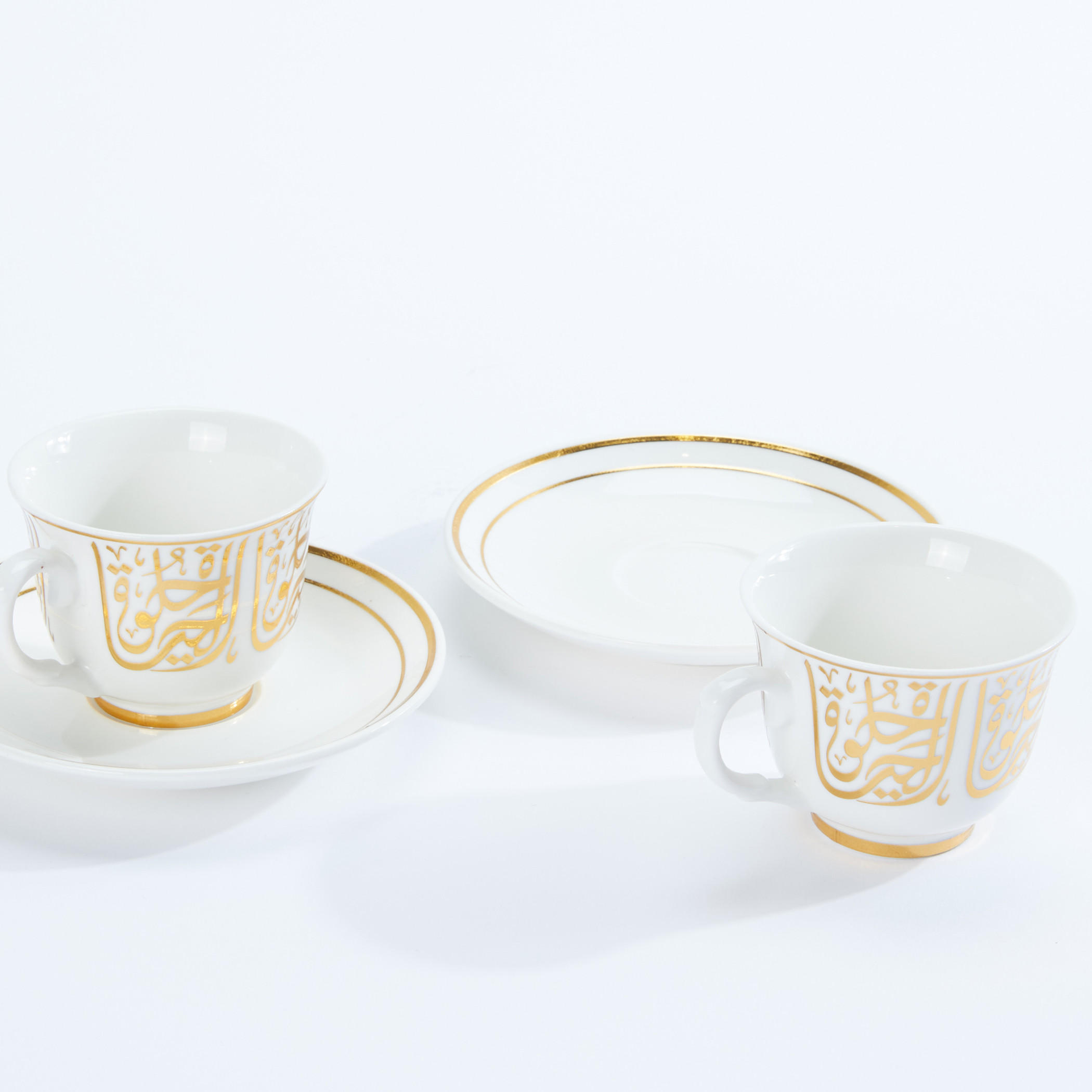 Decorative 4-Piece Turkish Cup and Saucer Set - 75 ml-household-dining-teaandcoffee-teaandcoffeesets-image-3