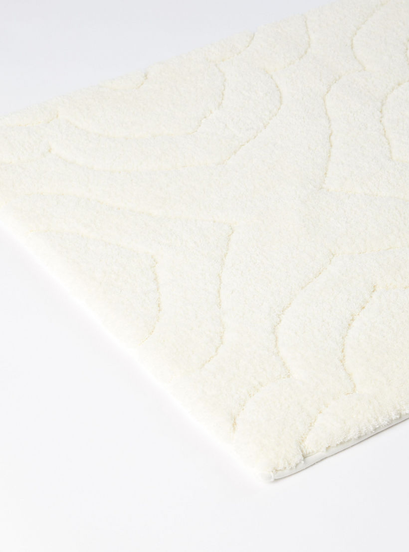 سجادة حمام منعقدة لاكشري درايلون - 65x140 سم-household-bathandlaundry-bathlinen-bathmatsandtubmats-image-2