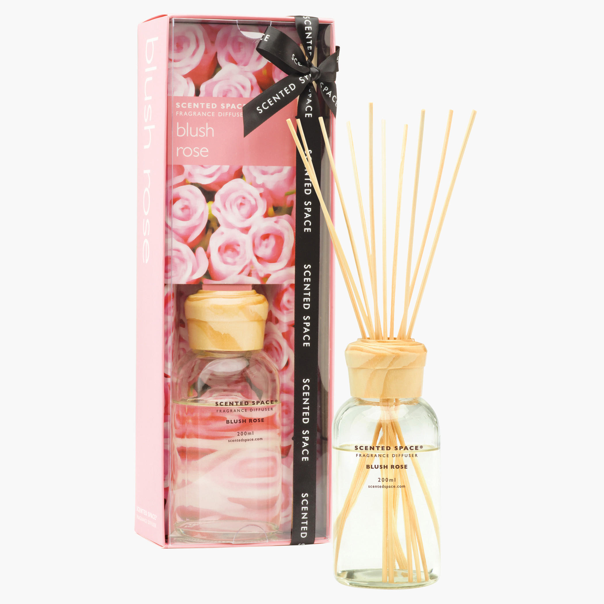 Scented Space Lavender Woods Fragrance Reed Diffuser - 200 ml-household-homefragrance-reeddiffusers-image-2