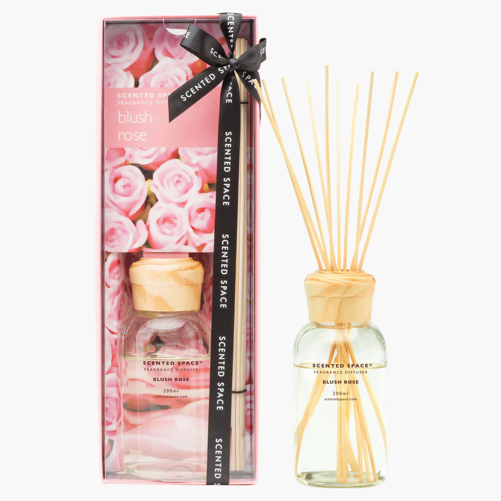 Scented Space Lavender Woods Fragrance Reed Diffuser - 200 ml-household-homefragrance-reeddiffusers-image-3