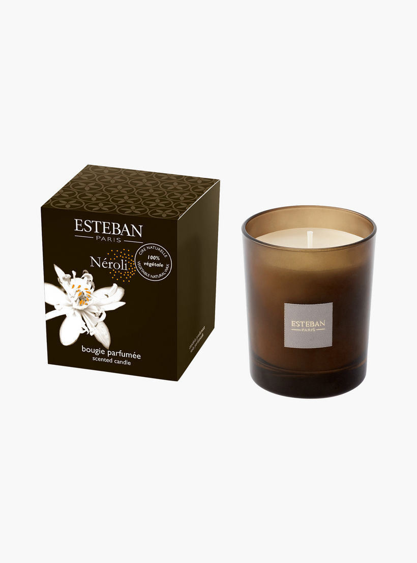 Esteban Refillable Ambre Scented Jar Candle-household-homefragrance-candles-image-1