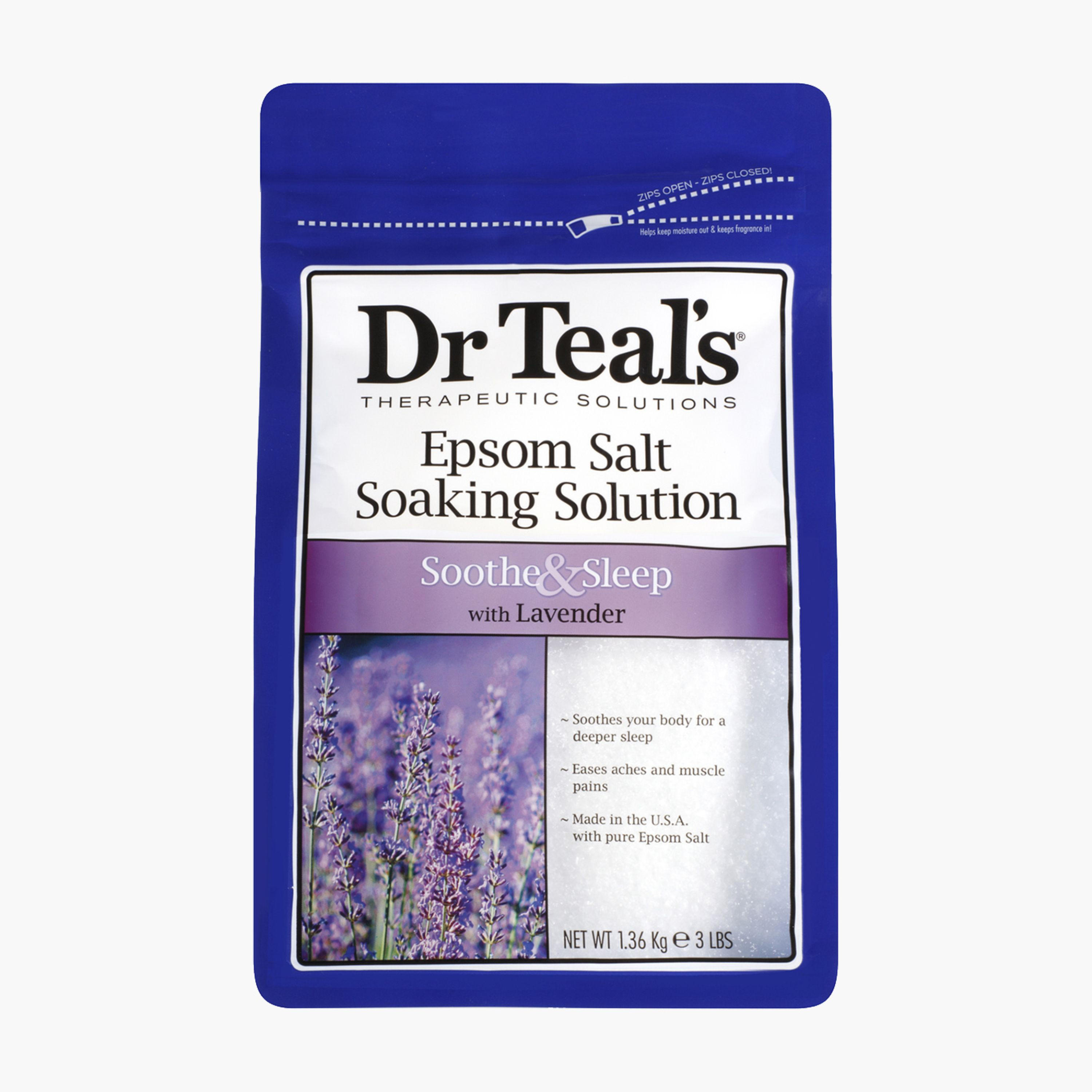 Dr Teal's Pure Epsom Salt Soaking Solution - 1.36 kg-beautyandpersonalcare-bathandbody-bathandshower-bathsalts-image-1