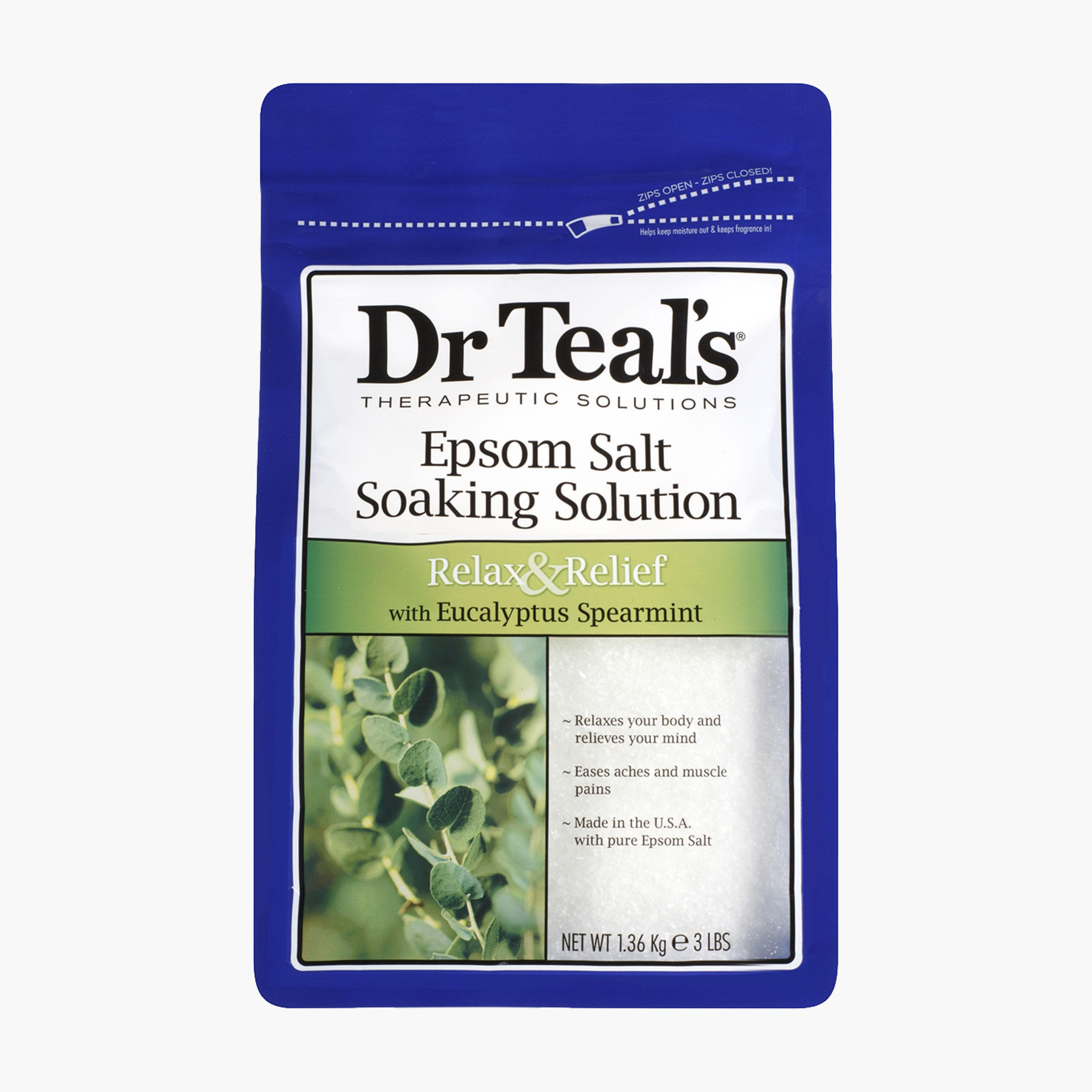 Dr Teal's Eucalyptus Spearmint Epsom Salt Soaking Solution - 13.6 kg-beautyandpersonalcare-bathandbody-bathandshower-bathsalts-image-1