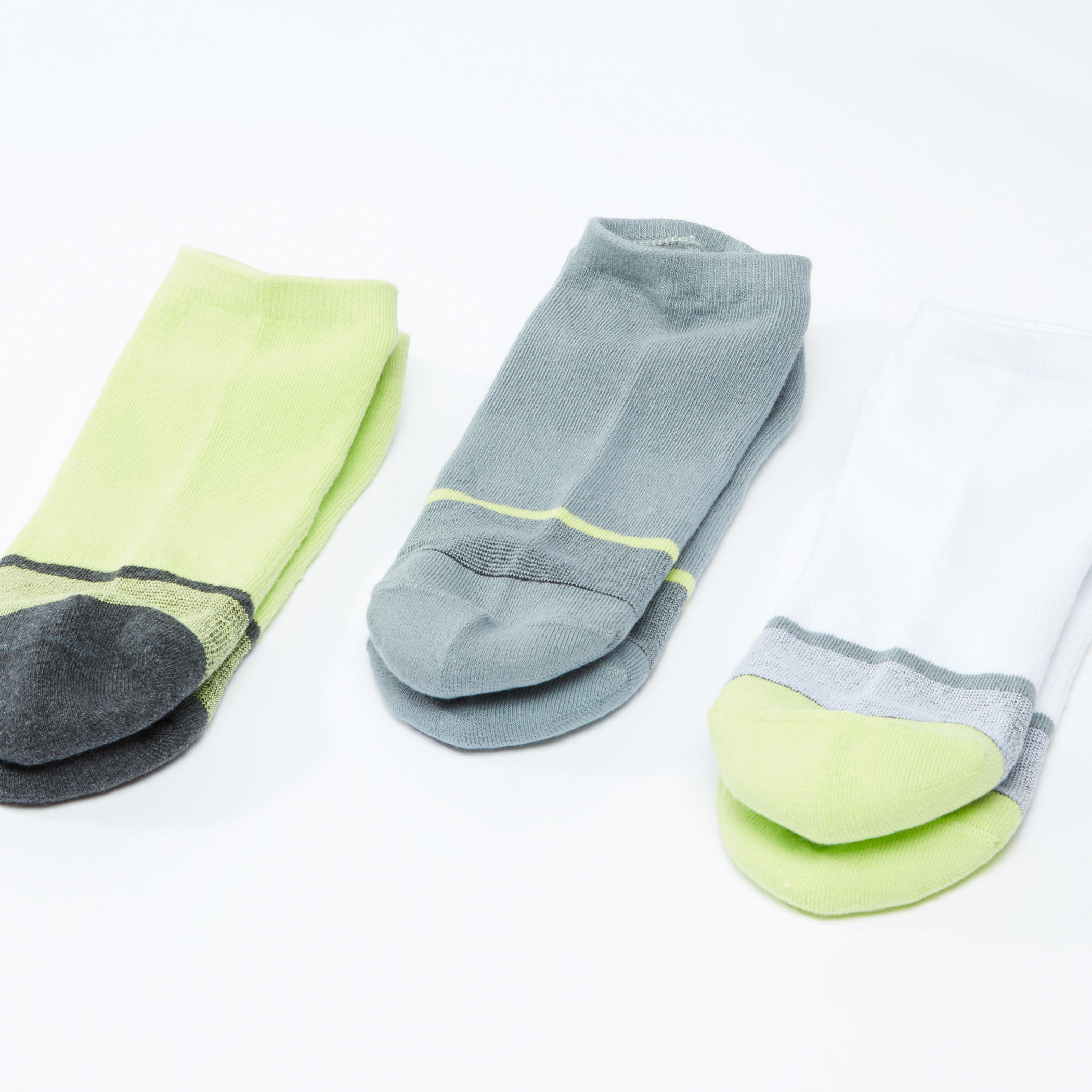 Assorted Ankle Length Socks - Set of 3-men-socks-image-1