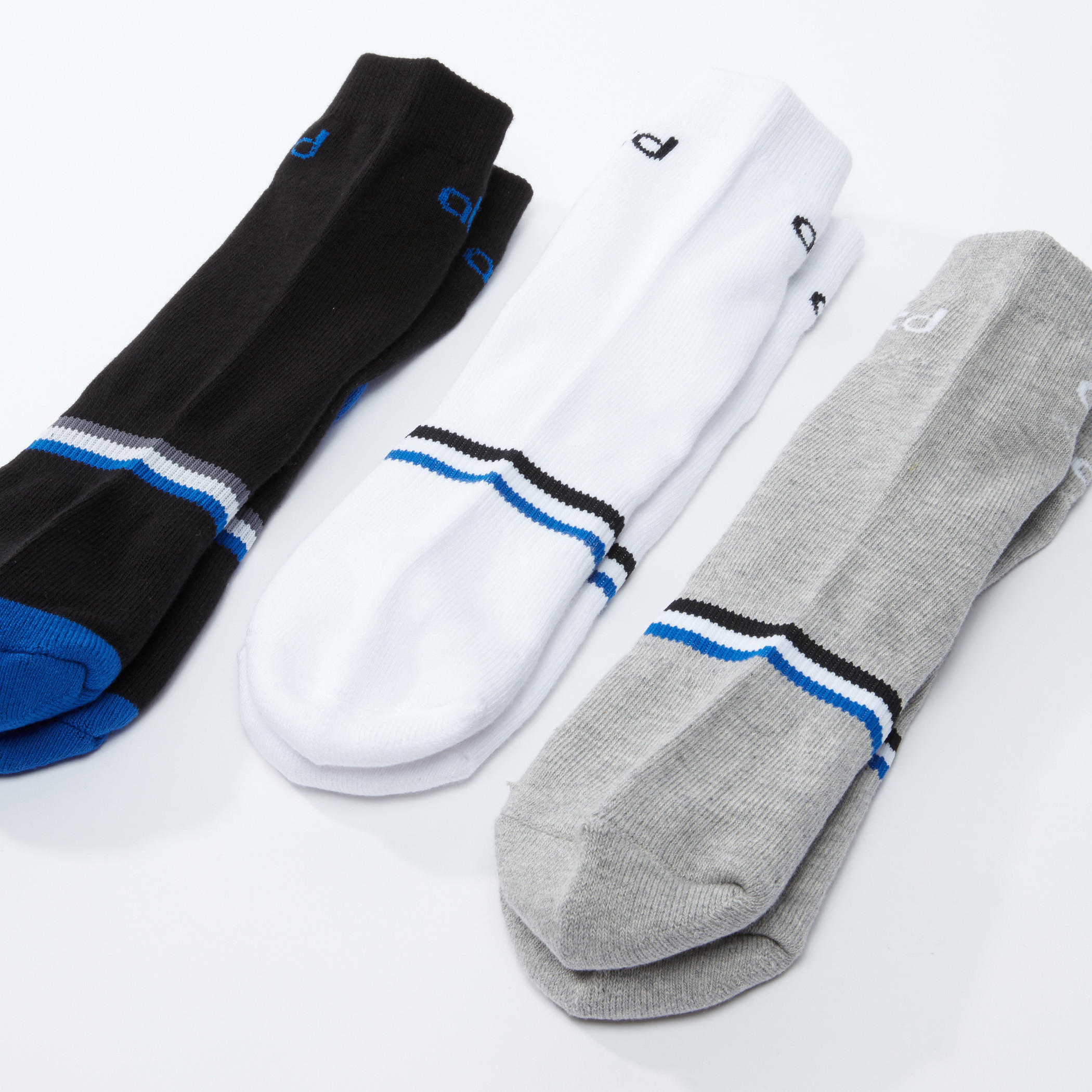 طقم جوارب مقلّمة - 3 أزواج-men-socks-image-1