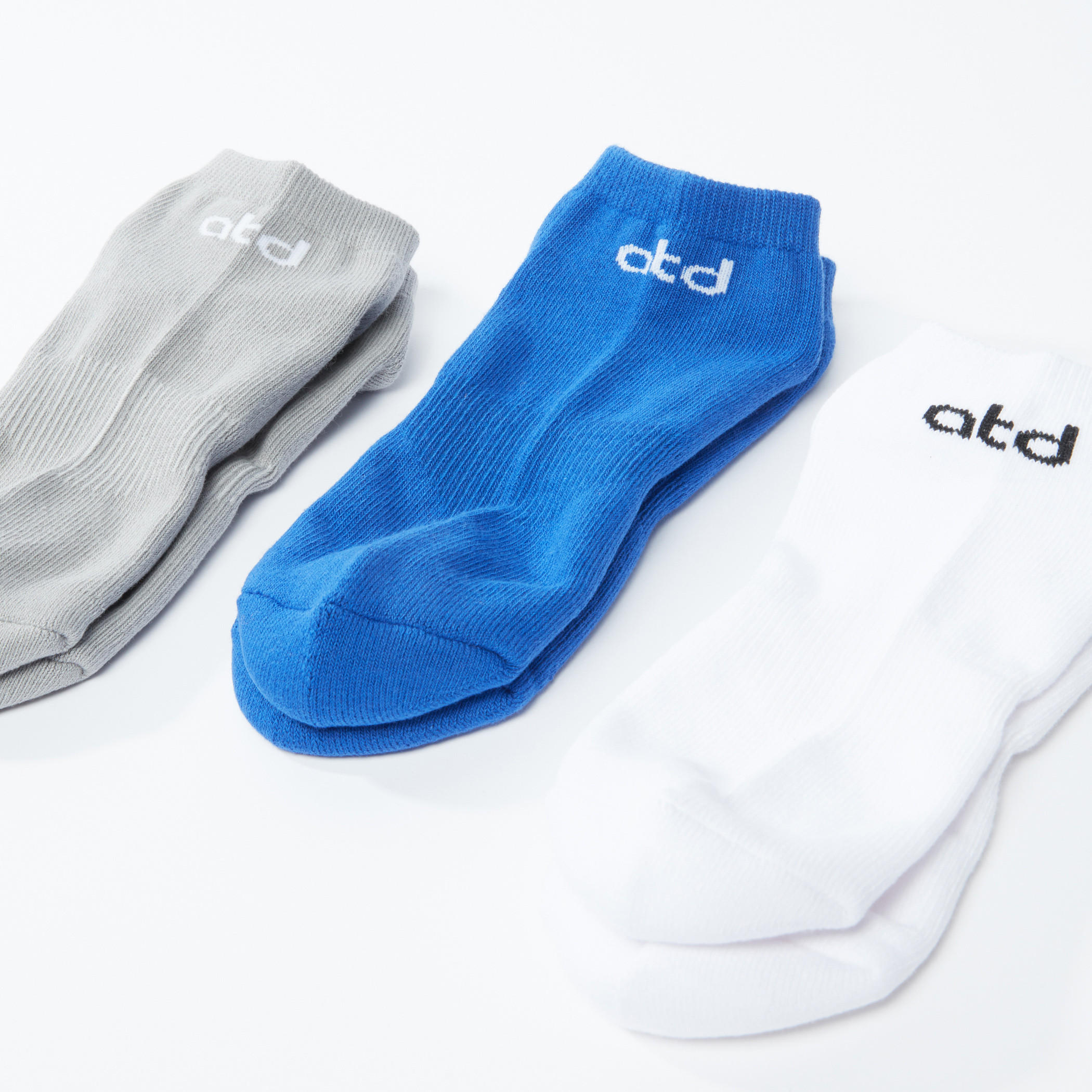 جوارب بطول الكاحل - طقم من 3 أزواج-men-socks-image-2