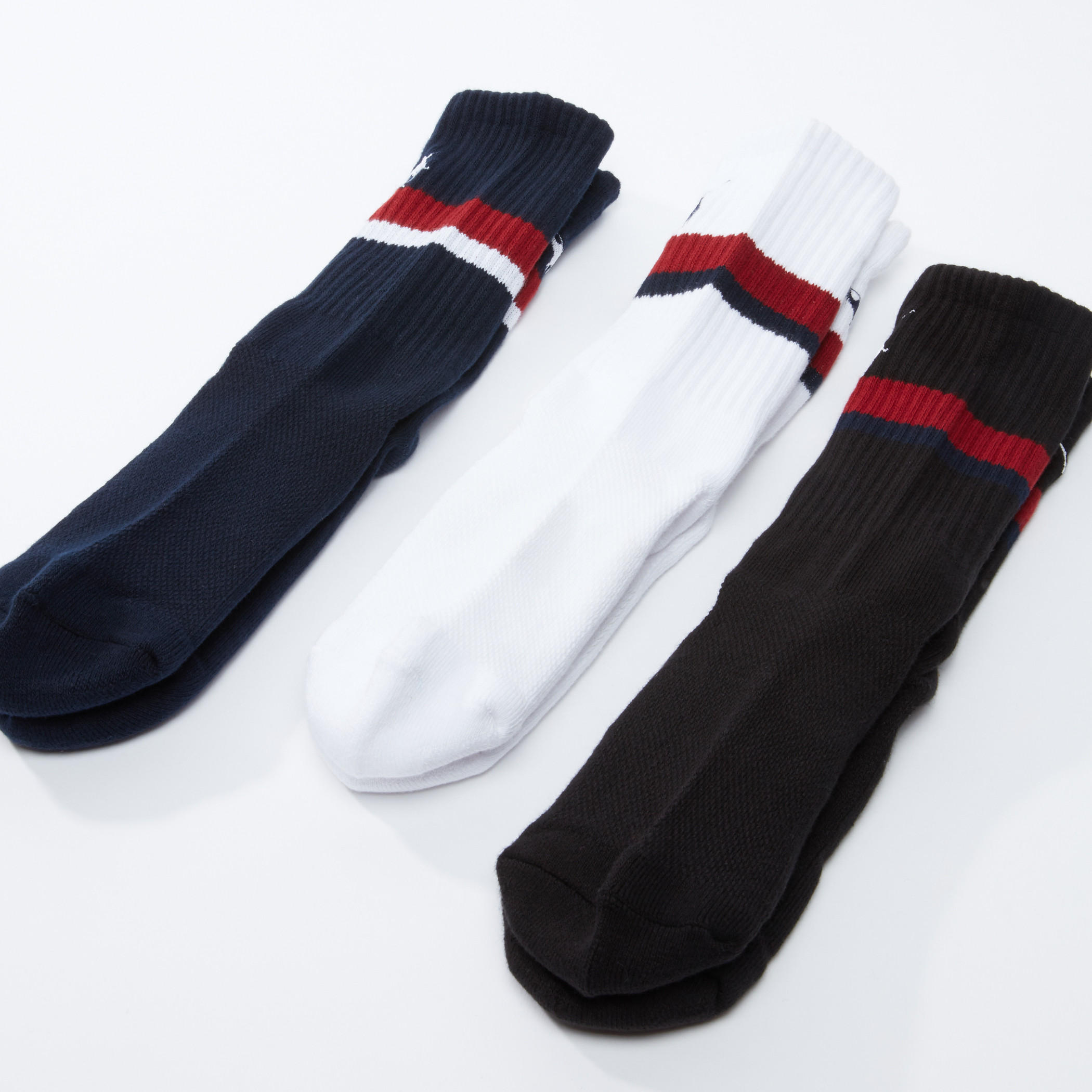 طقم جوارب قصيرة 3 أزواج-men-socks-image-1