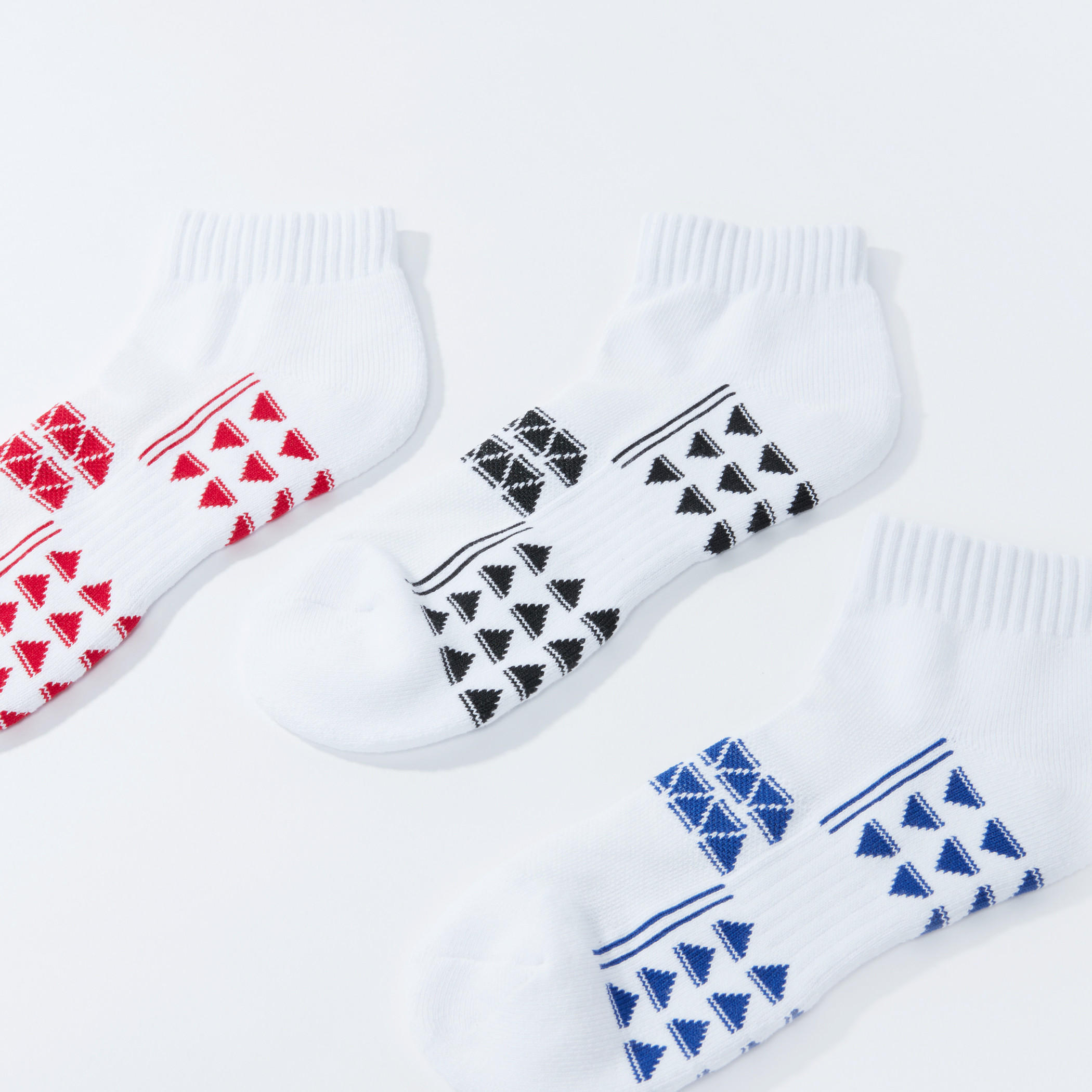 جوارب مضلعة بطول الكاحل - طقم 3 أزواج-men-socks-image-3