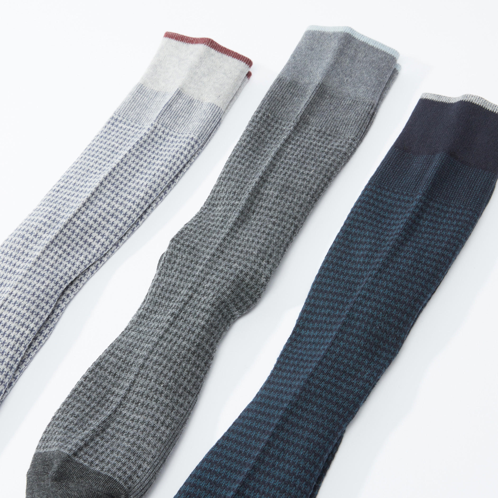 جوارب قصيرة بطبعات - طقم من 3 أزواج-men-socks-image-3