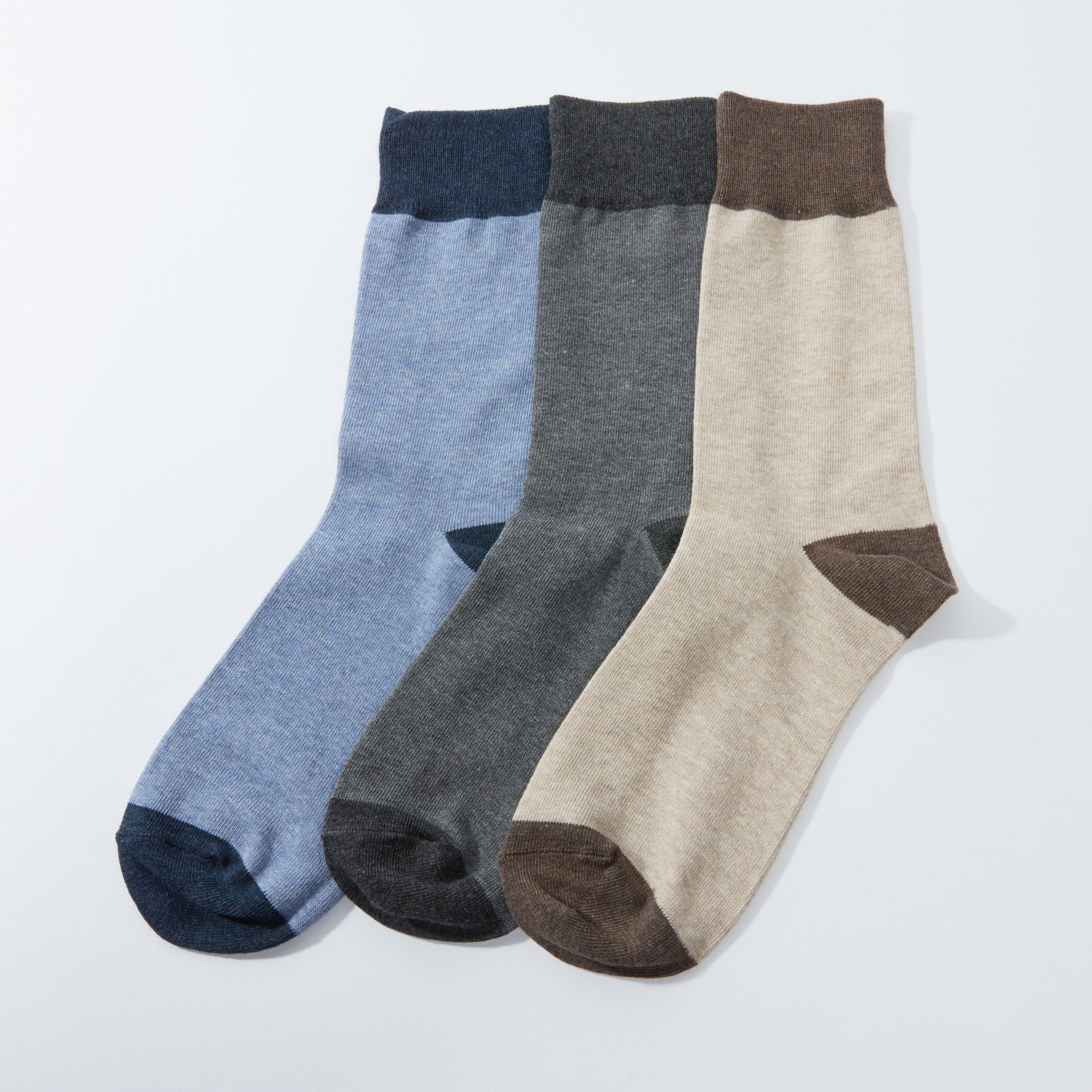 جوارب قصيرة - طقم من 3 أزواج-men-socks-image-1