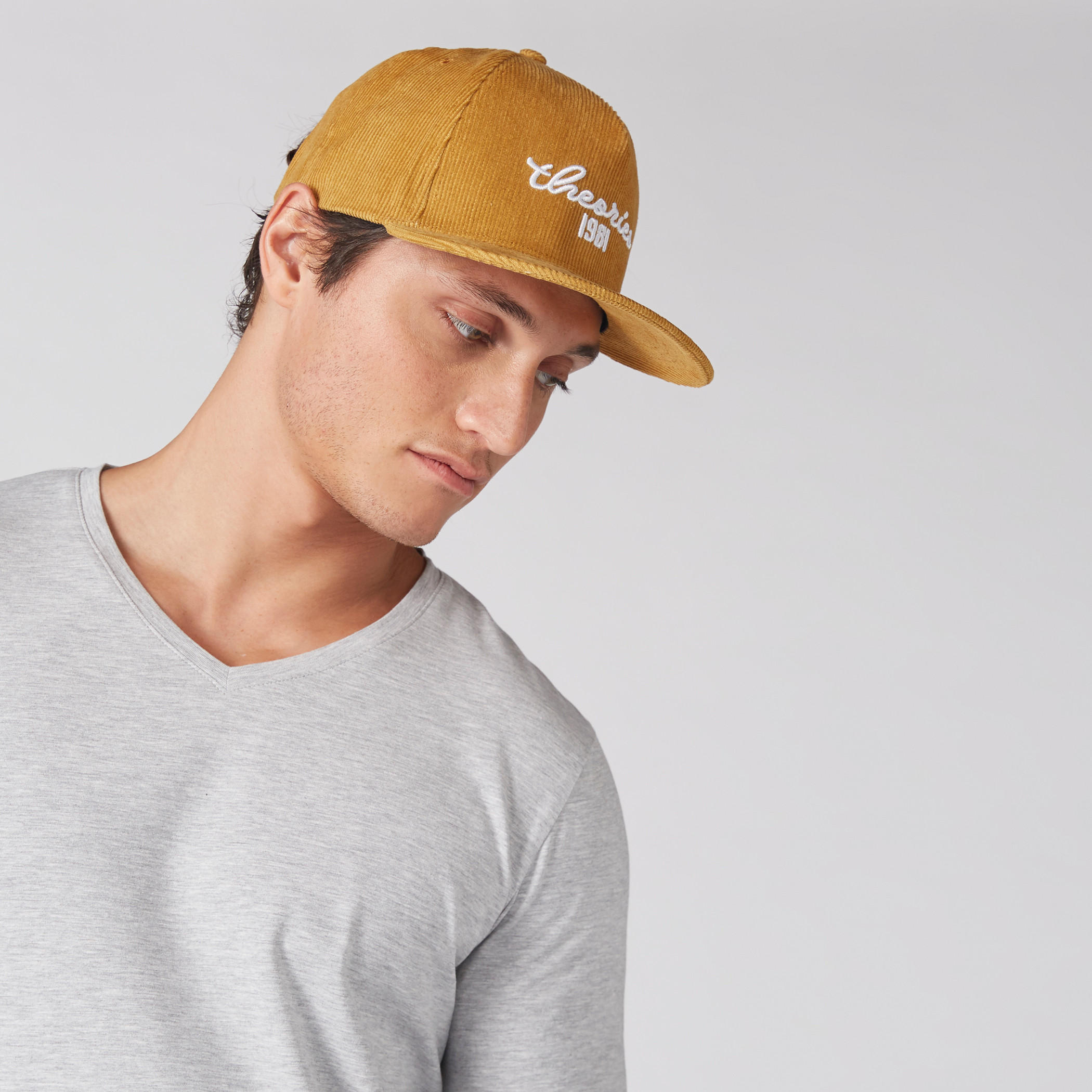 Textured Cap with Snap Closure-men-caps-image-2
