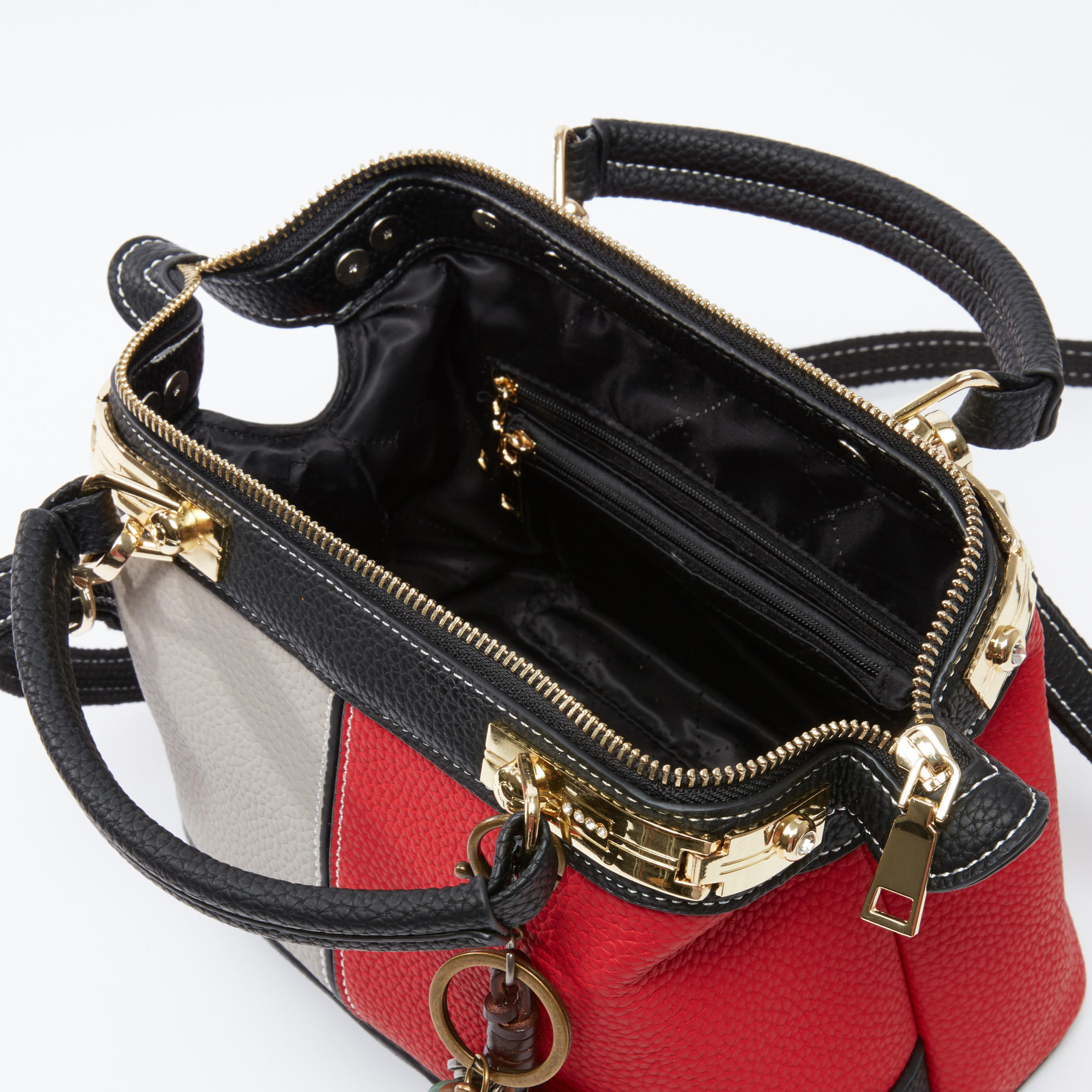 حقيبة كروس بودي بسحّاب إغلاق وحمّالة قابلة للتعديل-women-bagsandwallets-handbags-image-1